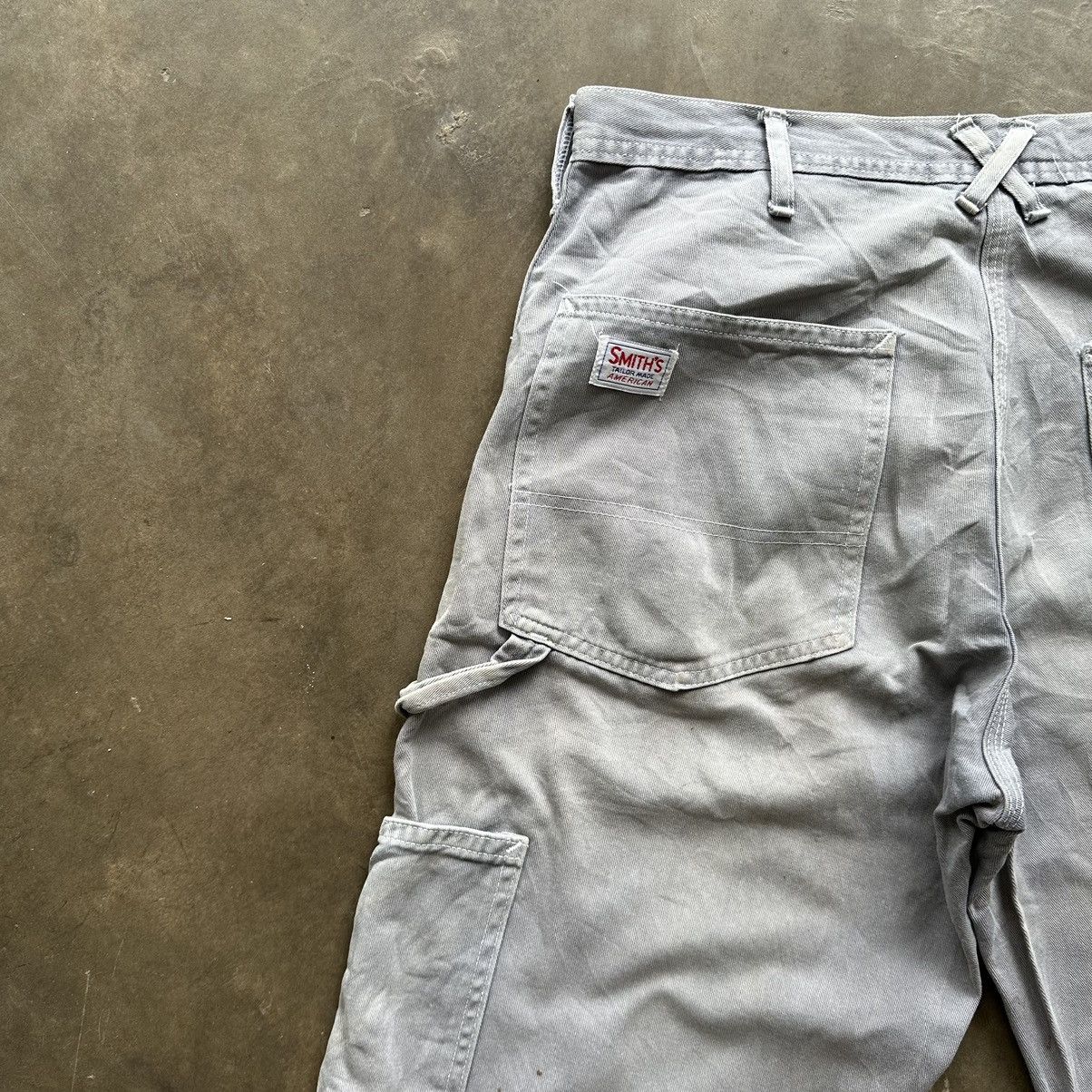 Smith's American Vintage Smith’s Tailor Talon Workwear Faded Trousers Pants Size US 32 / EU 48 - 13 Thumbnail