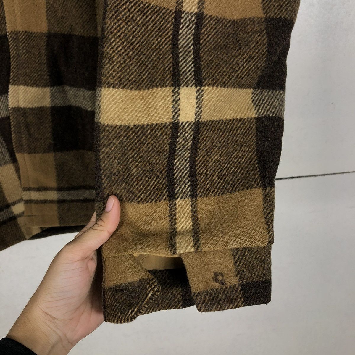 Woolrich Woolen Mills 🔥VINTAGE WOOL JACKET WOOLRICH MADE IN USA TARTAN DESIGN Size US XL / EU 56 / 4 - 17 Thumbnail