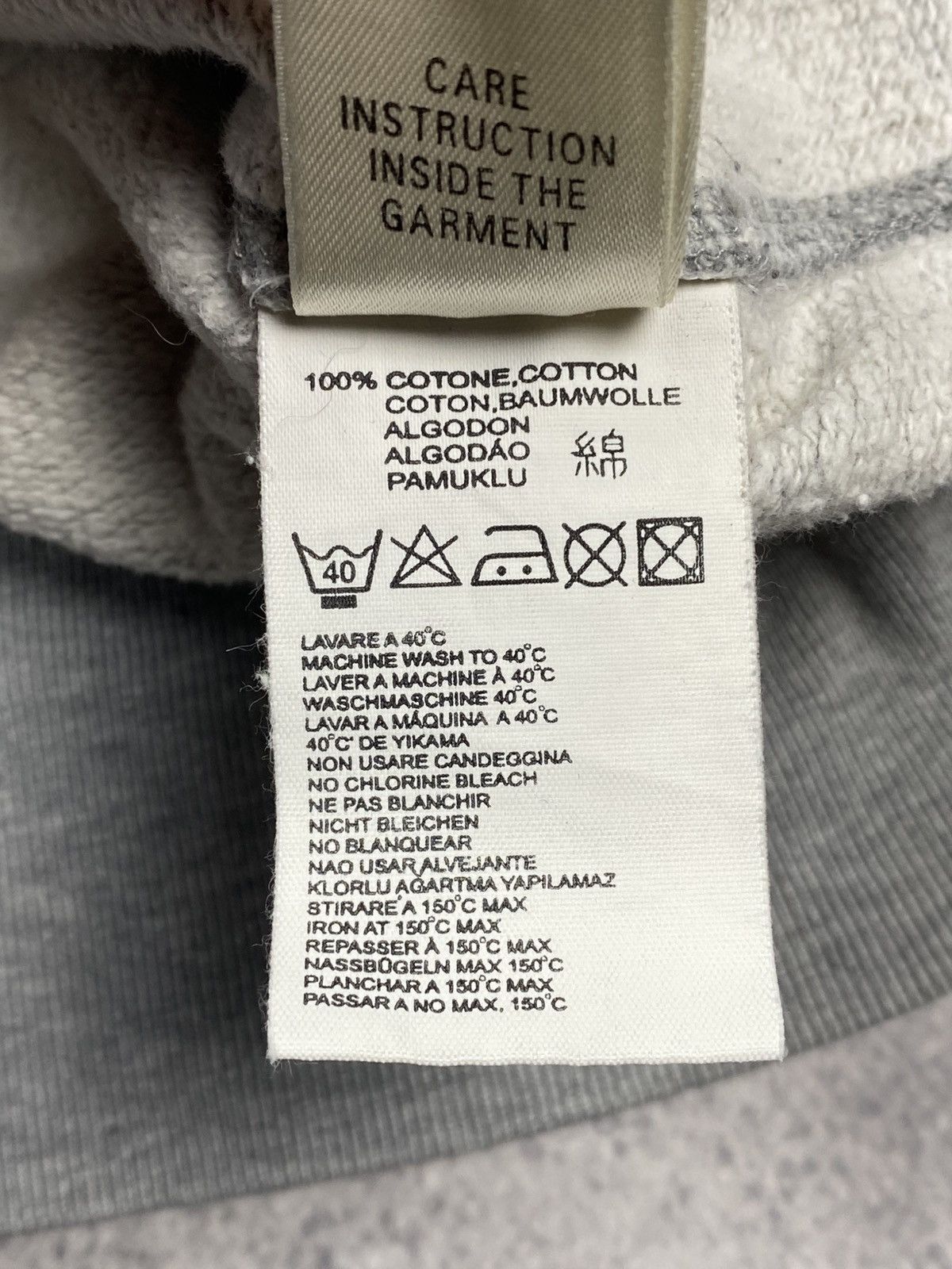 Diesel Diesel Sweatshirt Cotton Pullover Crew Neck Jumper Grey Size US L / EU 52-54 / 3 - 15 Thumbnail