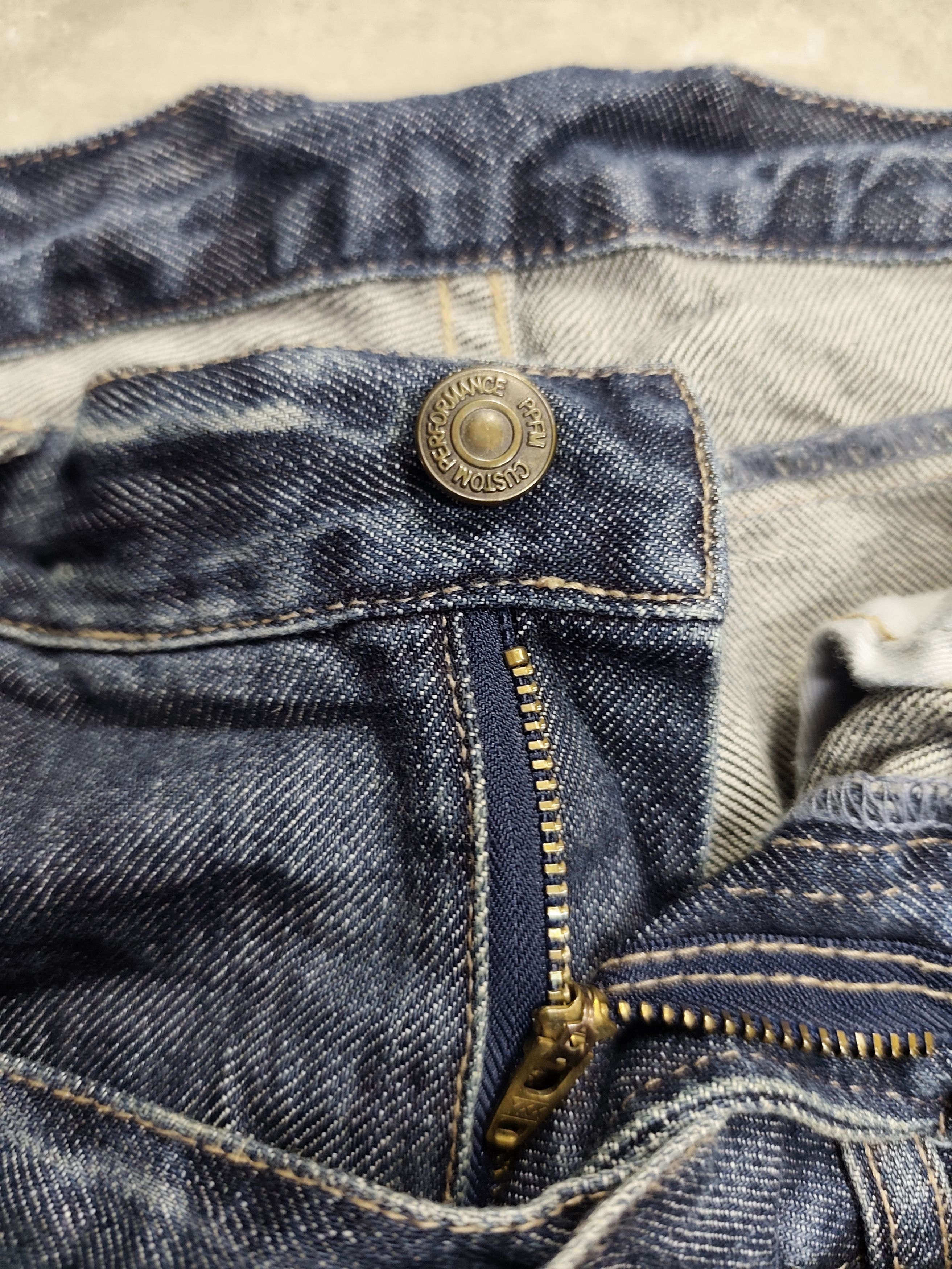 If Six Was Nine PPFM “Double Waisted Denim” Size US 33 - 7 Thumbnail