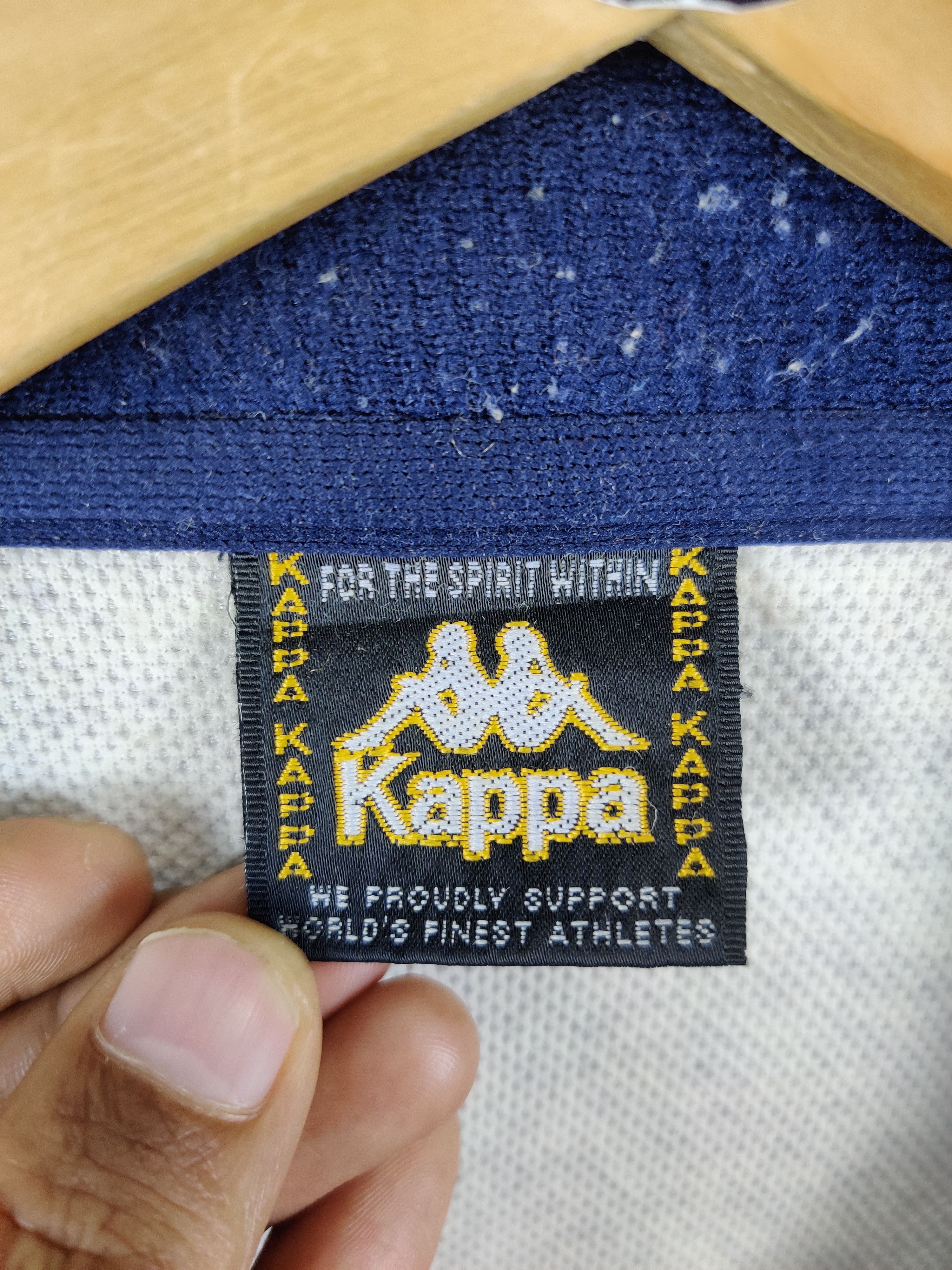Kappa Vintage Kappa Like No Other Stripe Sweatshirt Nice Design Size US L / EU 52-54 / 3 - 9 Thumbnail