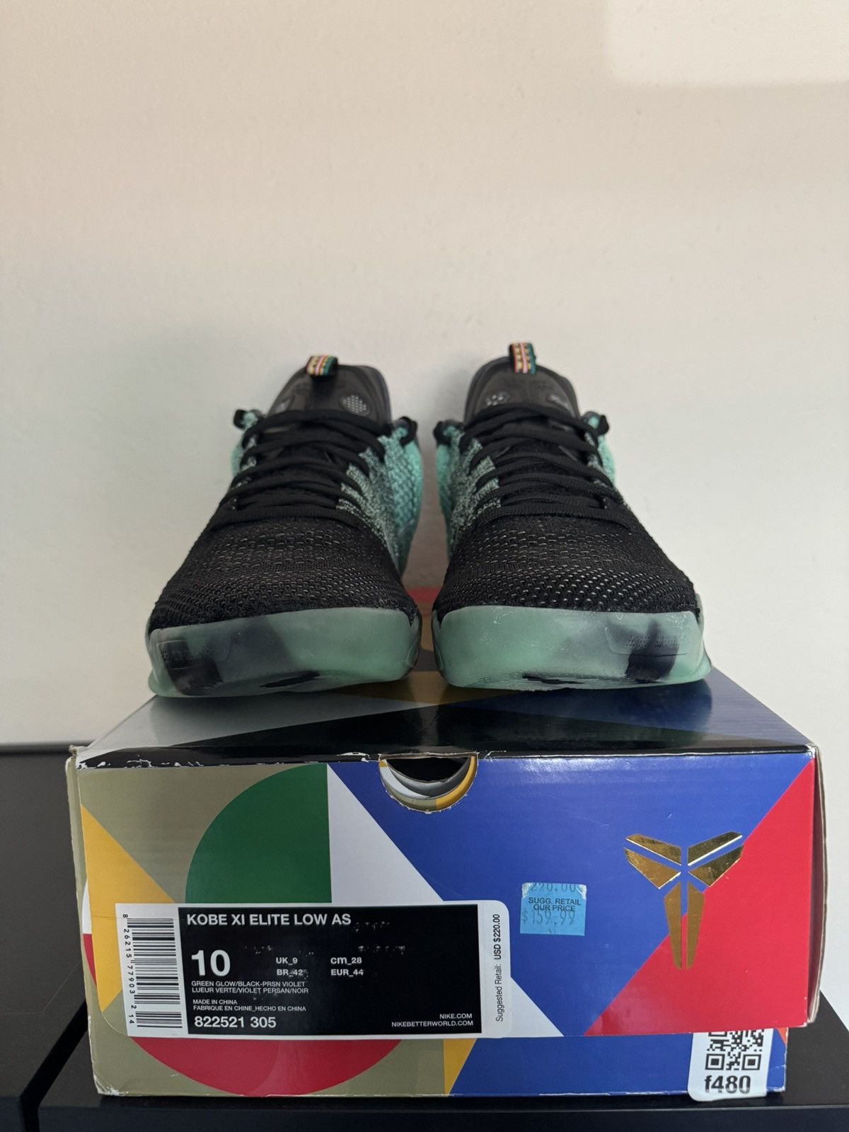 Nike Nike Kobe 11 Elite Low All Star Northern Lights Size 10 Size US 10 / EU 43 - 3 Thumbnail