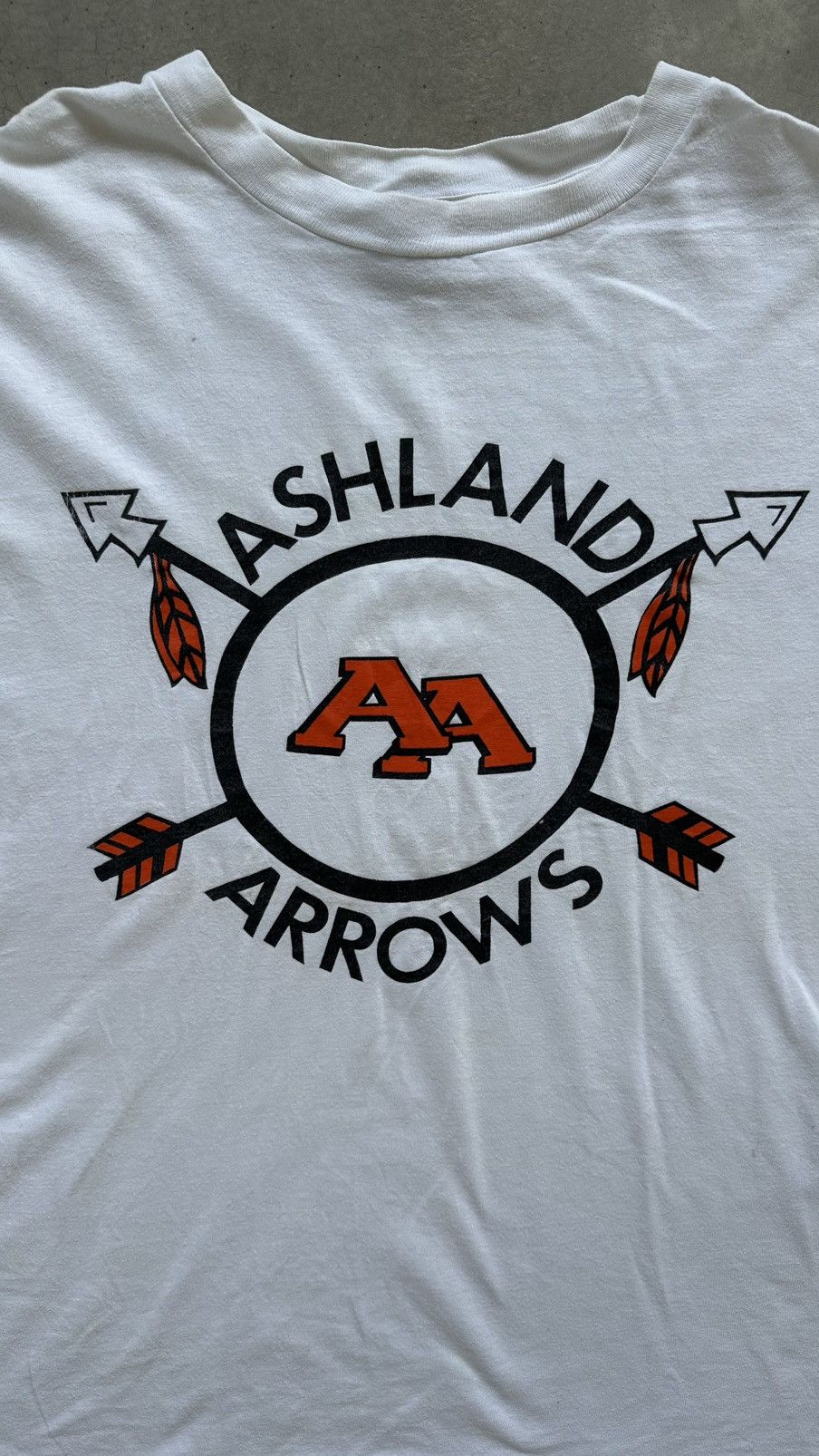 Vintage VINTAGE INSIGNIA ASHLAND ARROWS ATHLETIC TEAM TEE Size US XXL / EU 58 / 5 - 2 Thumbnail