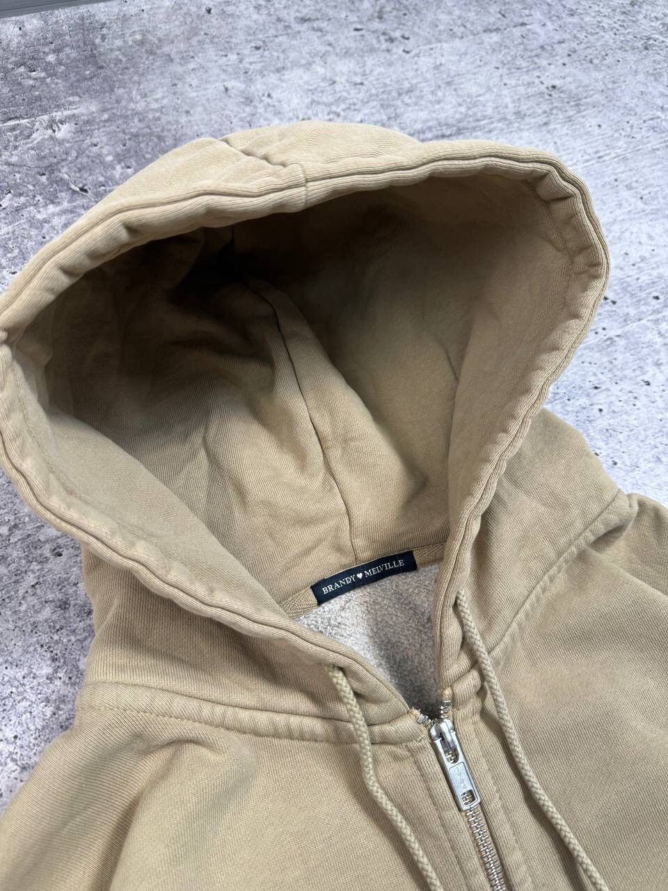Vintage Vintage Baggy High Cotton Zip Up Hoodie Boxy Fit Y2K Size US L / EU 52-54 / 3 - 4 Thumbnail