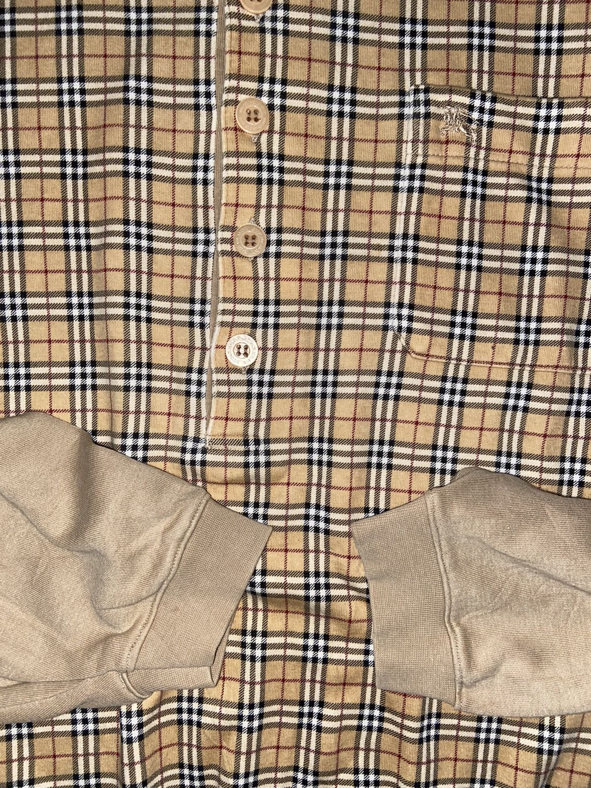 Burberry BURBERRY NOVA CHECK SWEATSHIRT Size US M / EU 48-50 / 2 - 6 Thumbnail