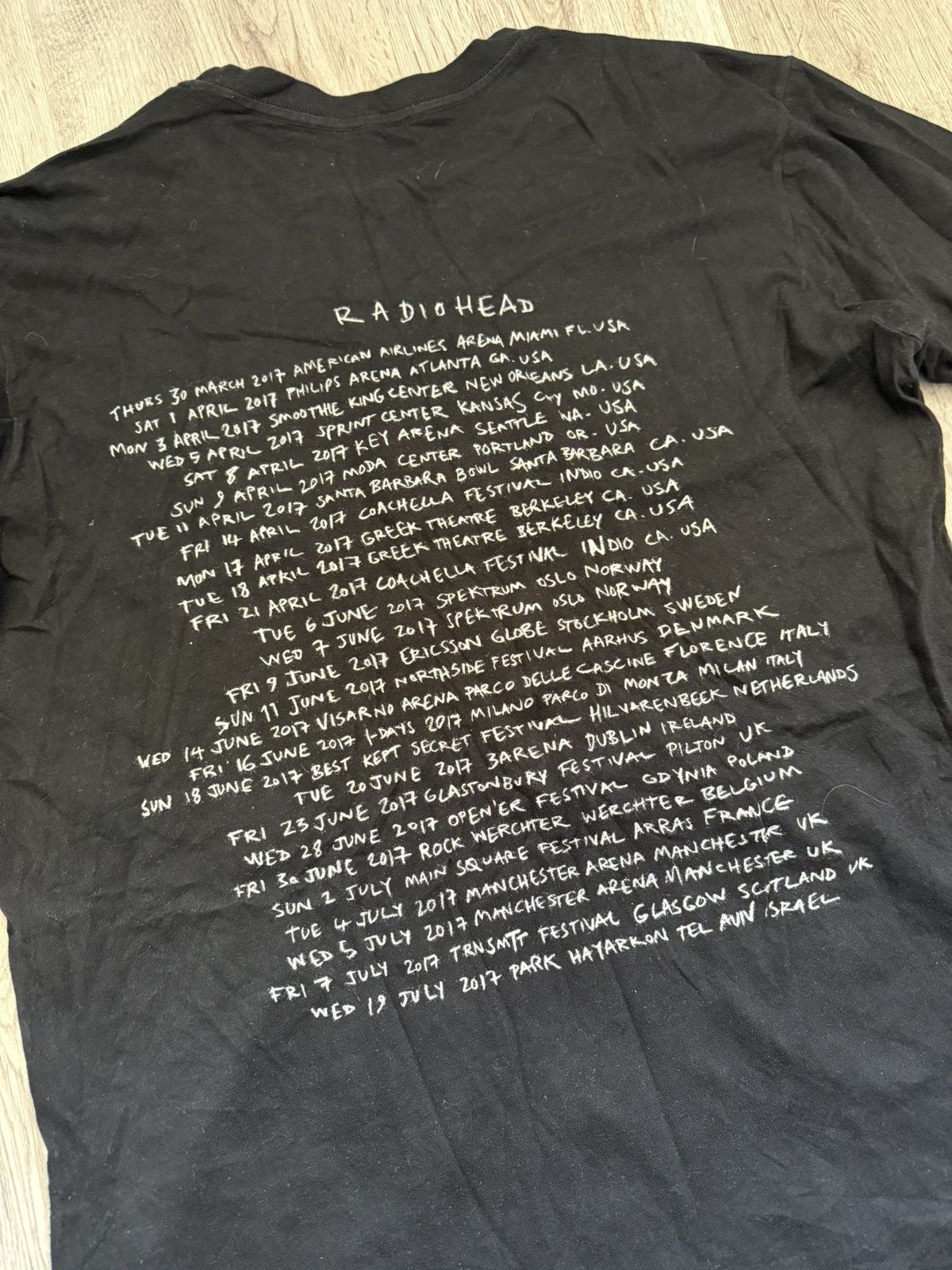 Other Radiohead 2017 US tour tee W.A.S.T.E Size US S / EU 44-46 / 1 - 5 Thumbnail