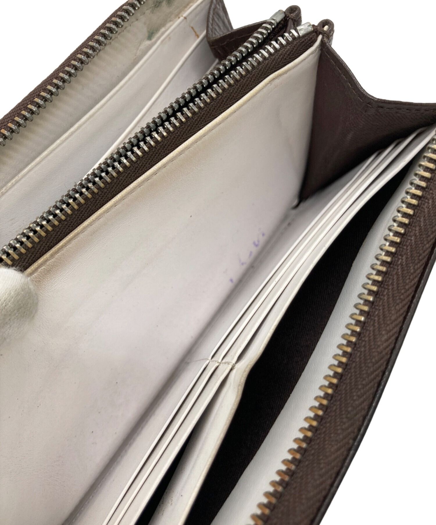 Maison Margiela Maison Margiela L-shaped Zipper Long Wallet Brown Size ONE SIZE - 4 Thumbnail