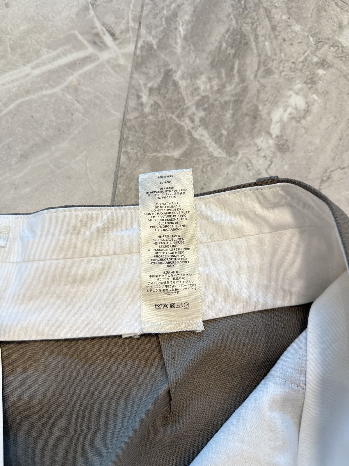 The Row The Row Mikeno Pleated Wool Pants Size US 32 / EU 48 - 13 Thumbnail