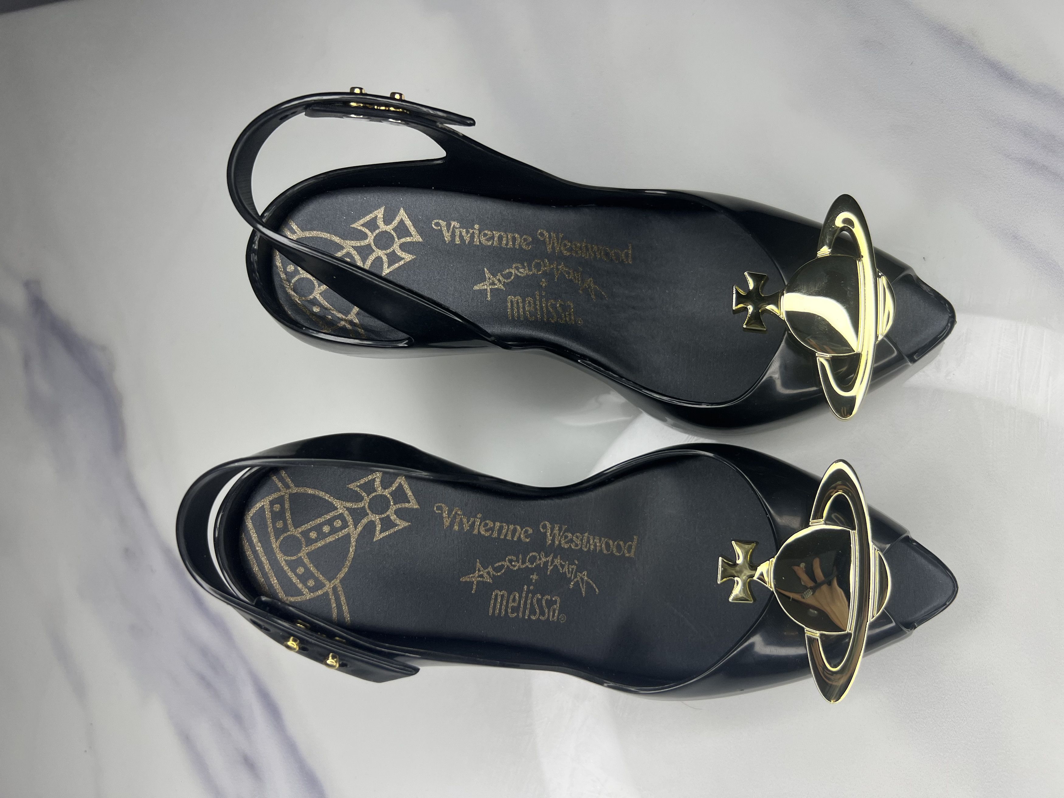 Vivienne Westwood 31795 Vivienne Westwood Anglomania Rubber Heel Size US 5.5 / IT 35.5 - 4 Thumbnail