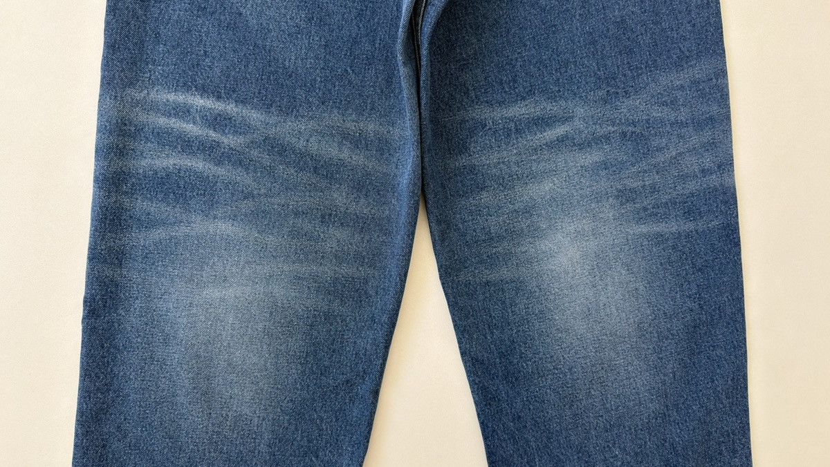 Y/Project A/W 23 ‘’Whiskers Mid Blue’ Washed Jeans Size US 32 / EU 48 - 18 Thumbnail