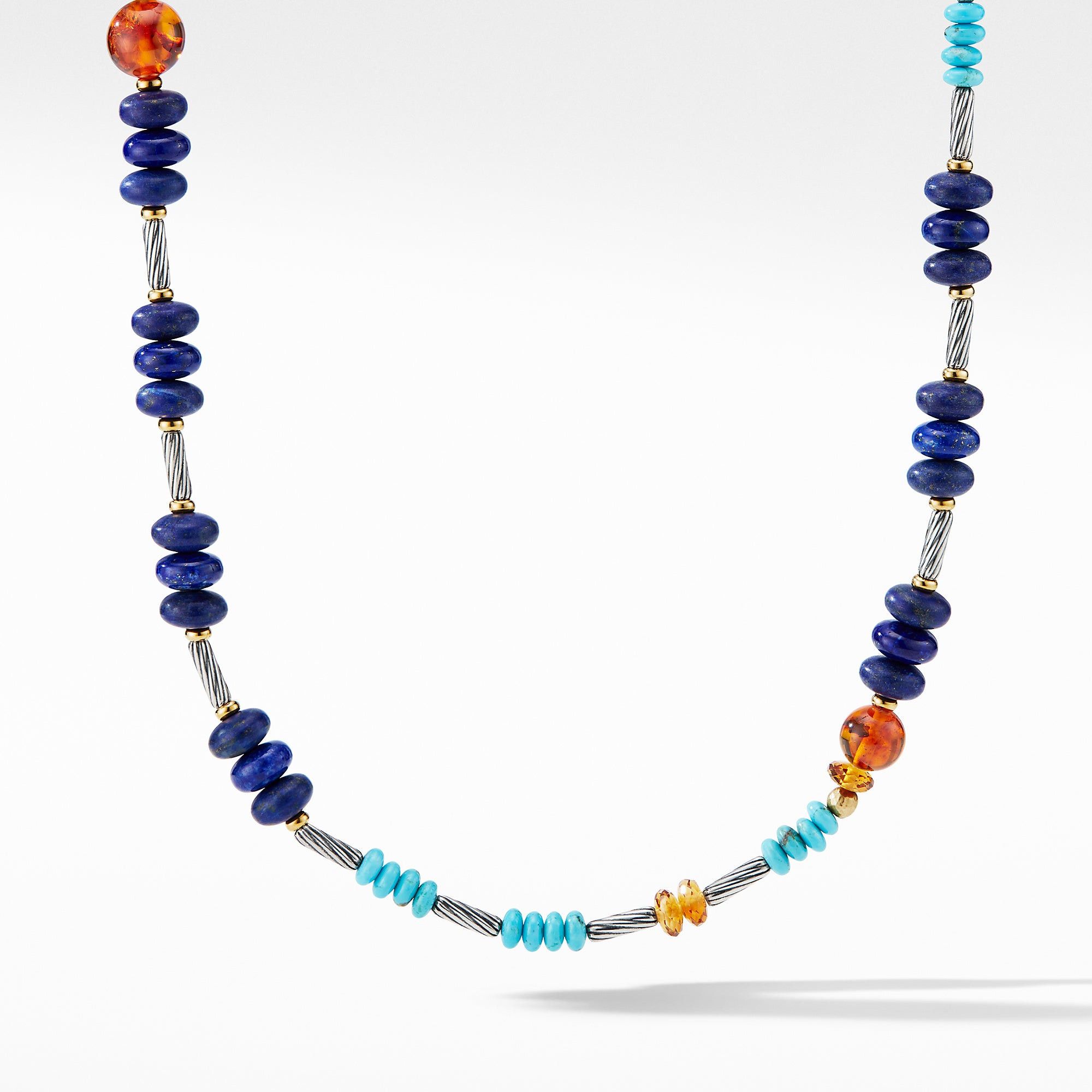 David Yurman o1w1db10525 N14706 Necklace with Lapis and 18K Yellow Gold Size ONE SIZE - 1 Preview