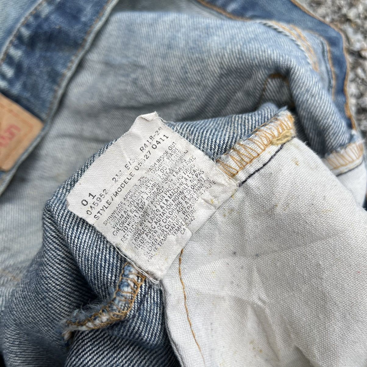 Levi's Vintage Levis 527 Flare Bootcut Bell Bottom Jeans Distressed Size US 32 / EU 48 - 12 Thumbnail
