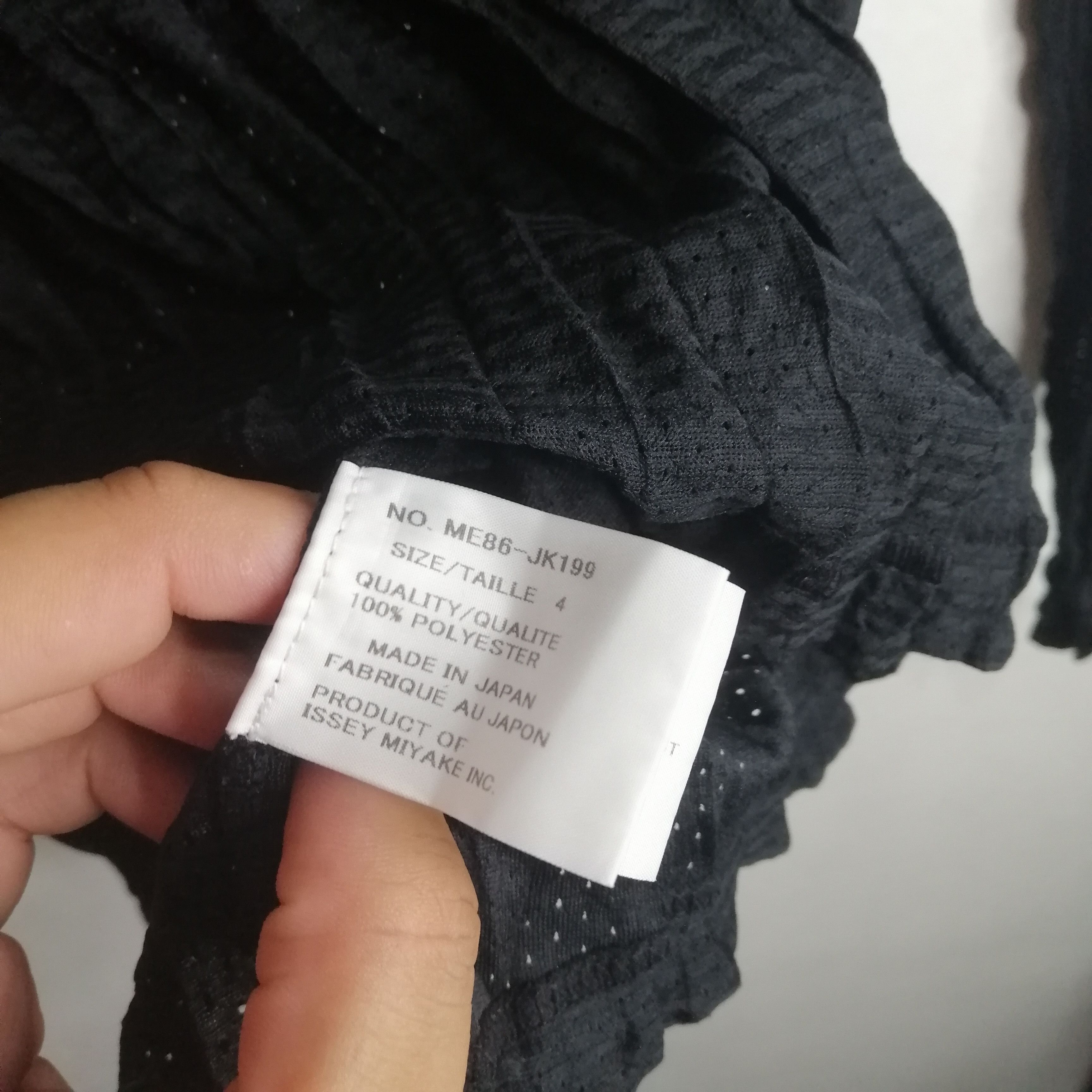Issey Miyake Issey Miyake Men - Jersey Pleated Longsleeve Size US XL / EU 56 / 4 - 14 Thumbnail