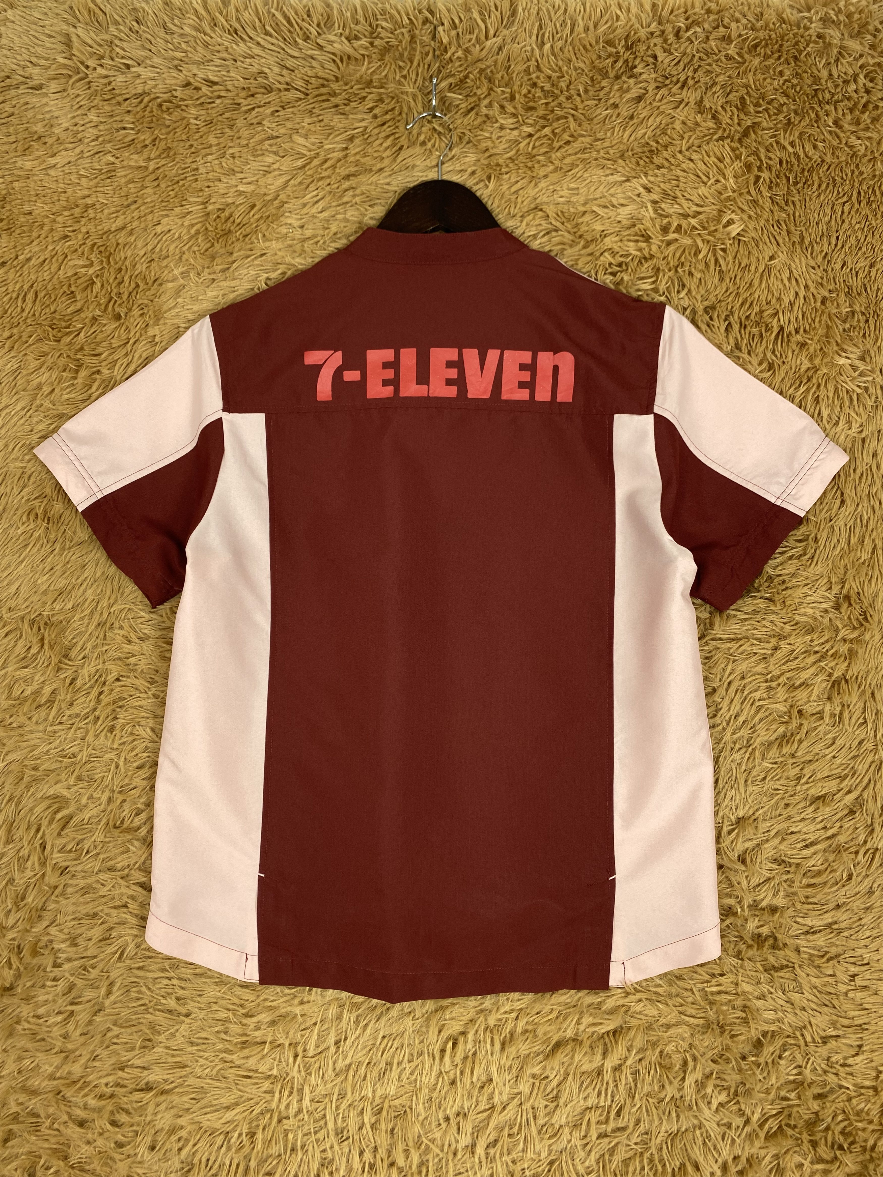 Vintage Vintage & 7 Eleven Zip Up Short Sleeve Shirts PS0185 Size US S / EU 44-46 / 1 - 5 Thumbnail