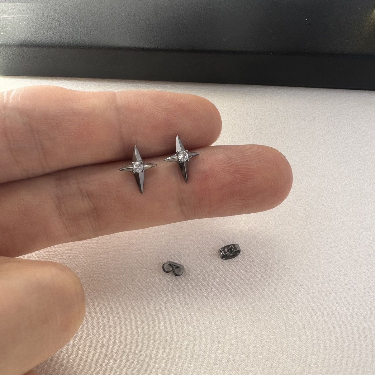 Designer Small Star Stud Earrings for Men Women Unisex Style Size ONE SIZE - 5 Thumbnail