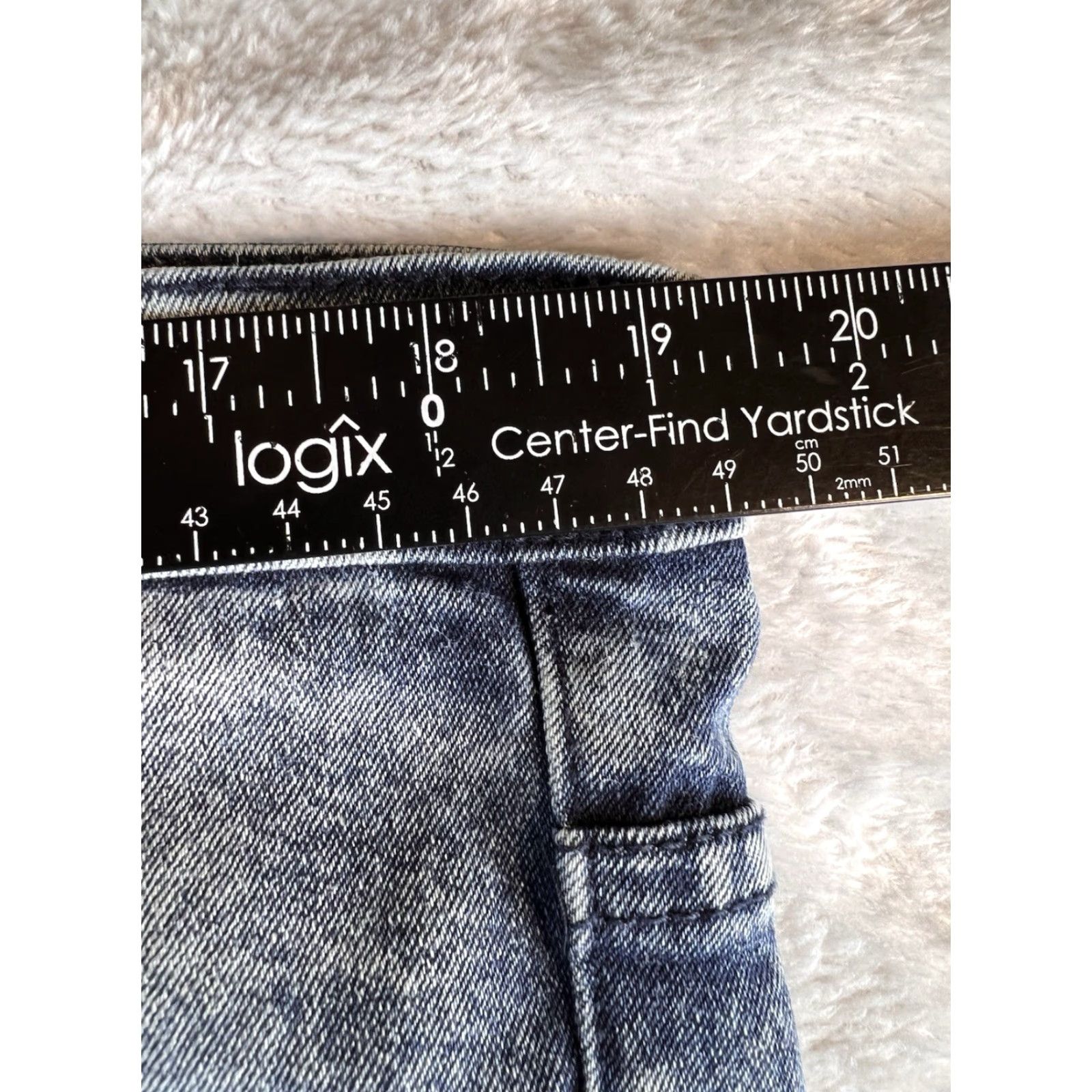 Vintage Blue Cult Jeans Mens 38 Slim Straight Rock City Blue 30.5in Inseam Mens Jeans Slim Straight Rock City Bleached Size US 38 / EU 54 - 3 Thumbnail