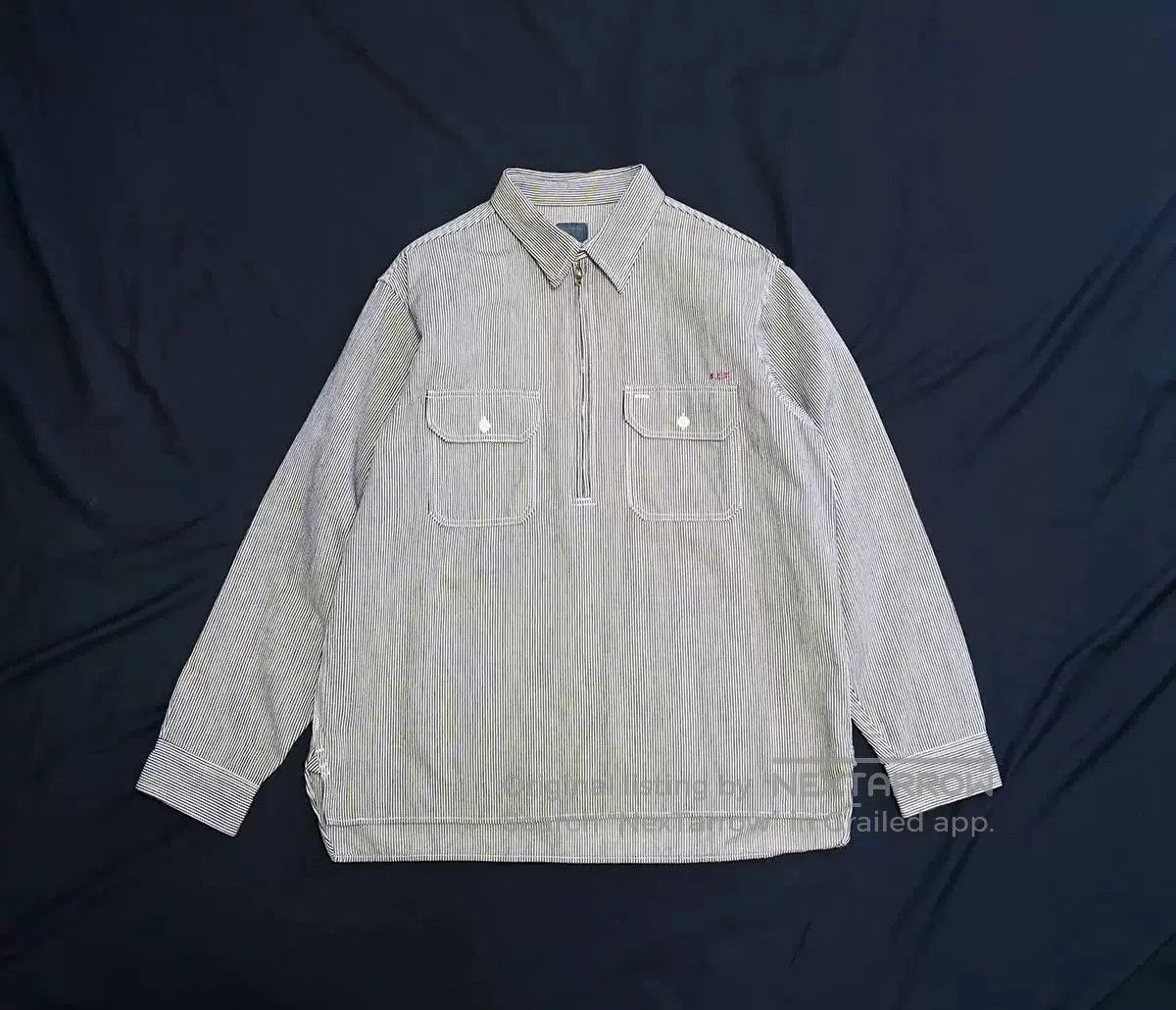 Visvim visvim ict overpass half-zip shirt. Size US M / EU 48-50 / 2 - 1 Thumbnail