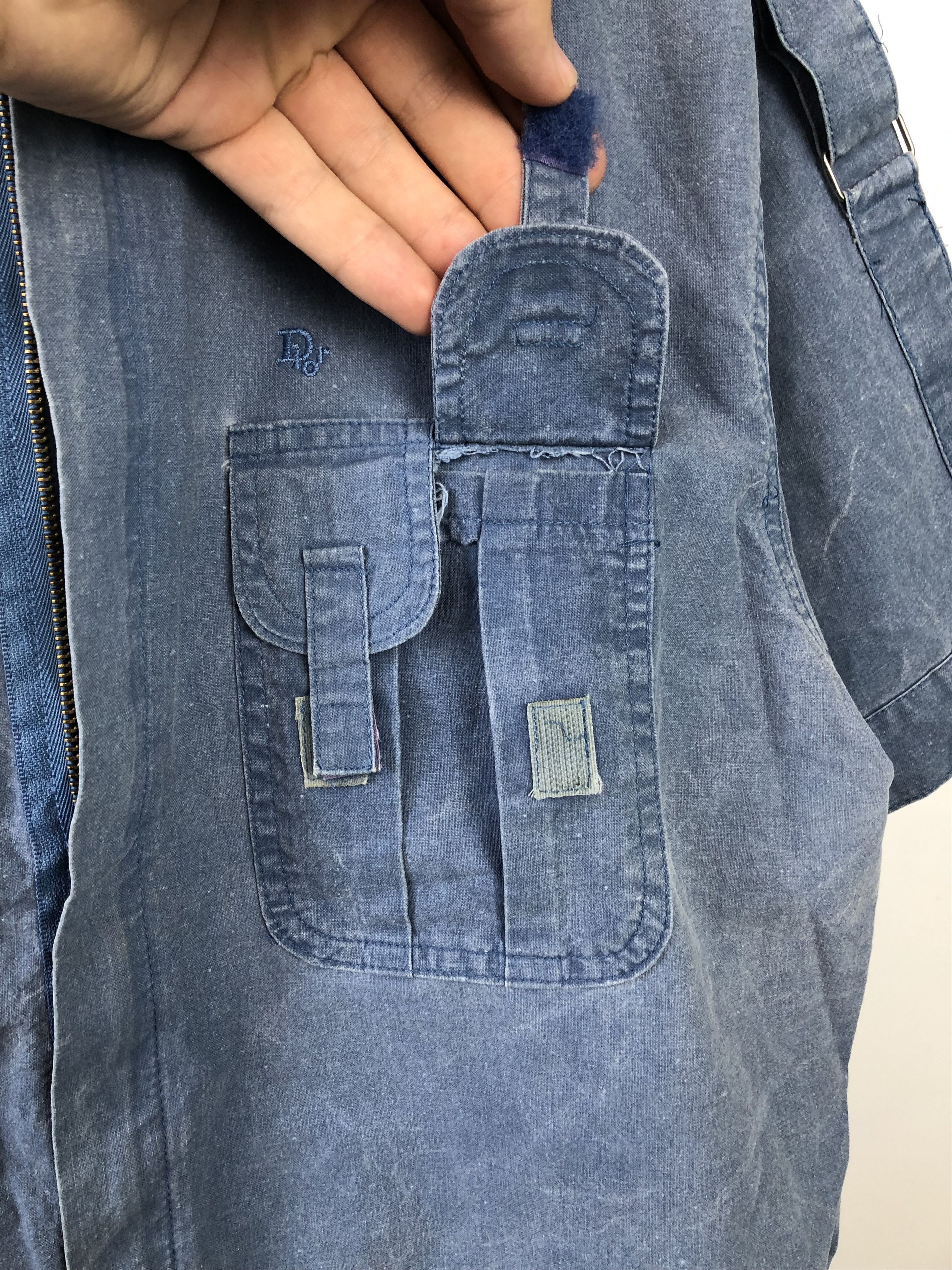 Christian Dior Monsieur 90s Christian Dior Monsieur Multipocket Stone Washed Shirt Size US L / EU 52-54 / 3 - 8 Thumbnail