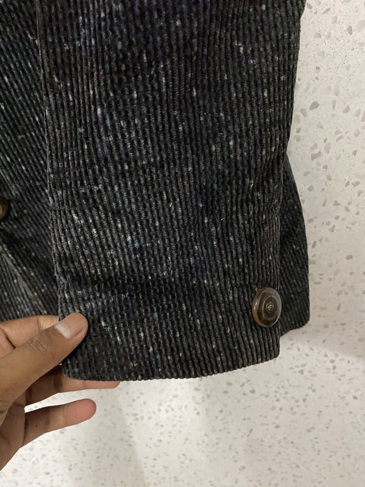 Versace × Vintage Versace Made in Italy Corduroy Blazer Size US M / EU 48-50 / 2 - 3 Thumbnail