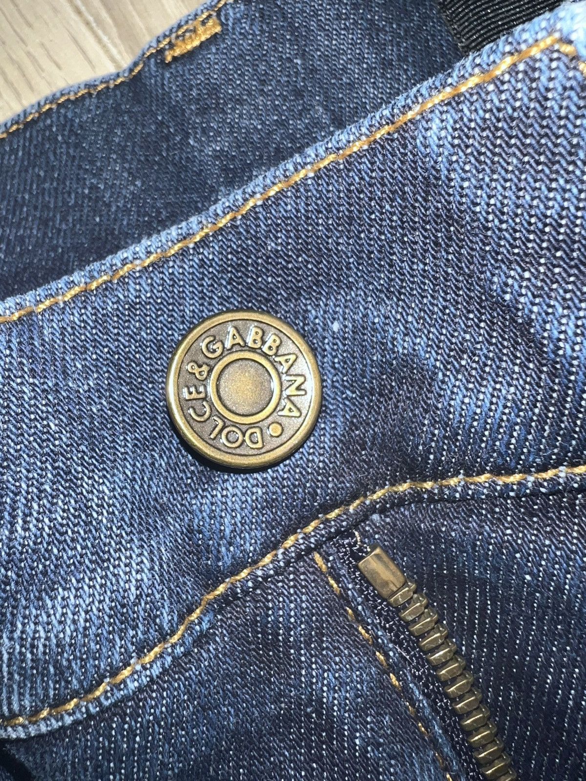Dolce & Gabbana Men Dolce & Gabbana Blue Comfort Stretch Jeans Size 40/M Size US 33 - 8 Thumbnail