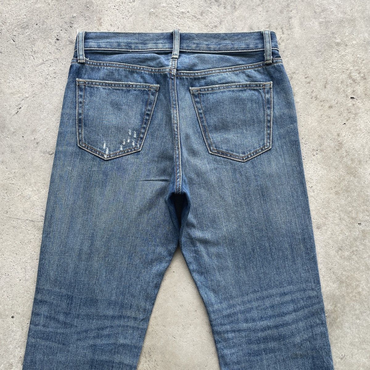 Japanese Brand × Jean × Vintage Vintage Japanese Brand Distressed Jeans Denim Faded Pants Size US 31 - 8 Thumbnail