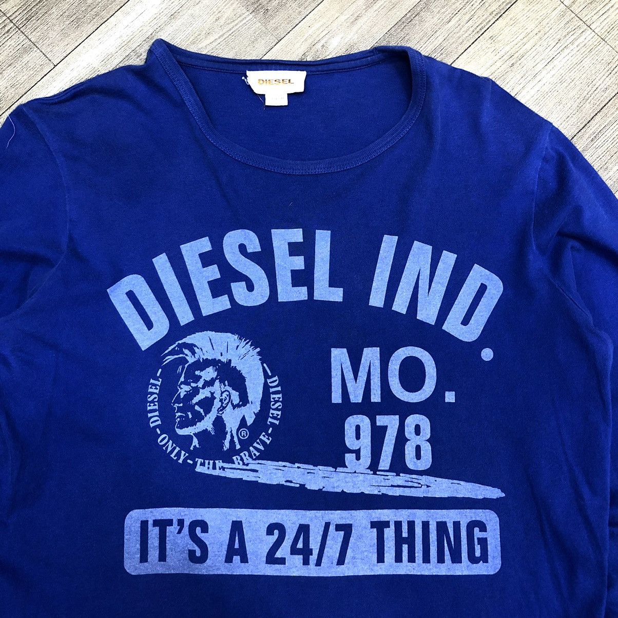 Diesel × Japanese Brand Vintage 90s Diesel Japan Style Rare Retro Long Sleeve Hype Size US M / EU 48-50 / 2 - 2 Thumbnail