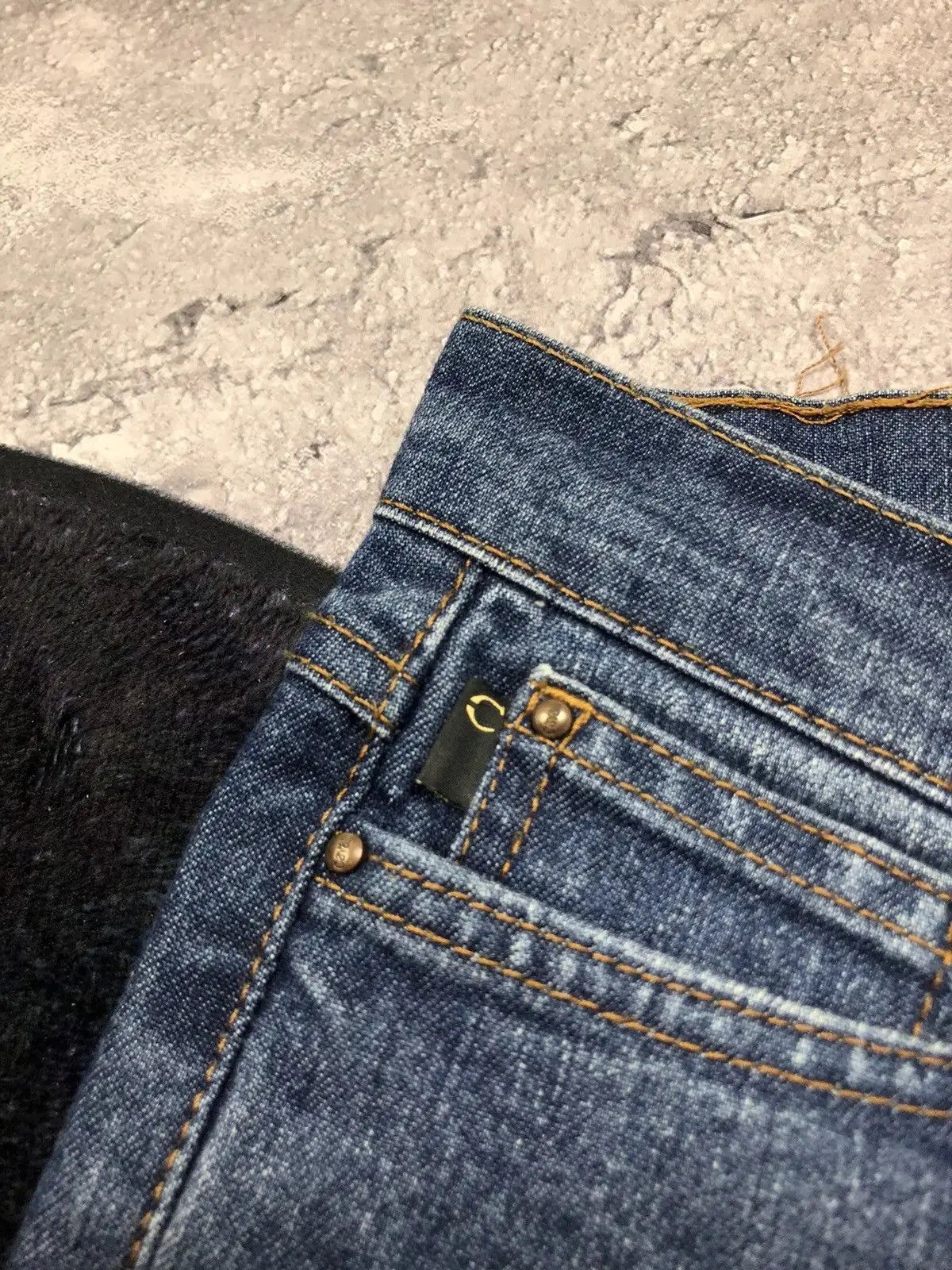 Just Cavalli JUST CAVALLI Vintage Luxury Avantgarde Blue Denim Jeans Hype Size 29" - 6 Thumbnail