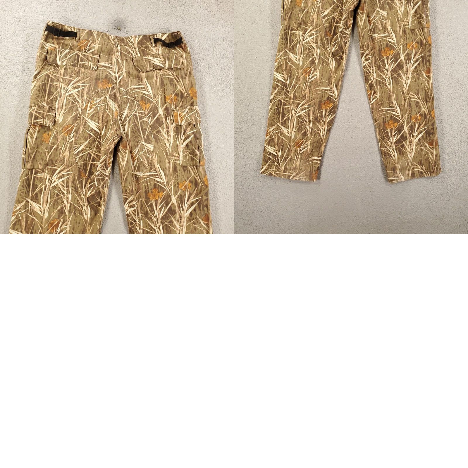 Doublet WFS Jeans Mens XL Camo Duck Hunting 90s Grunge Cargo Pockets Straight Denim Multicolor Camouflage Size US 36 / EU 52 - 9 Thumbnail