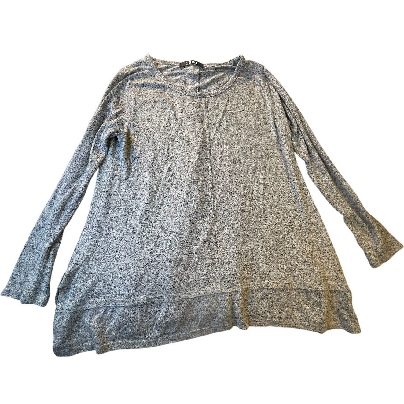 Other Women's Coin 1804 Gray Tunic with Button-Back Detail, L Size L / US 10 / IT 46 - 1 Thumbnail