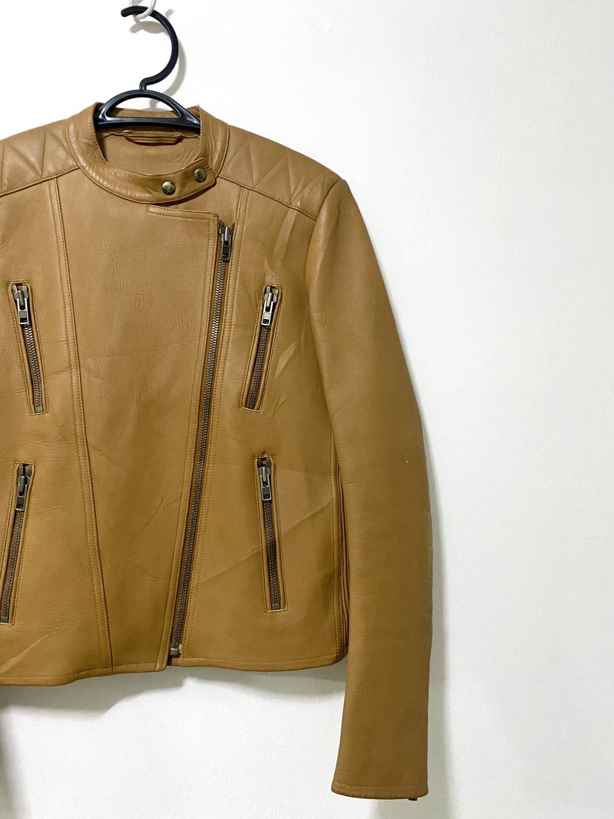 Maison Margiela Maison margiela 7 zip motorcycle leather Biker jacket Size S / US 4 / IT 40 - 2 Thumbnail