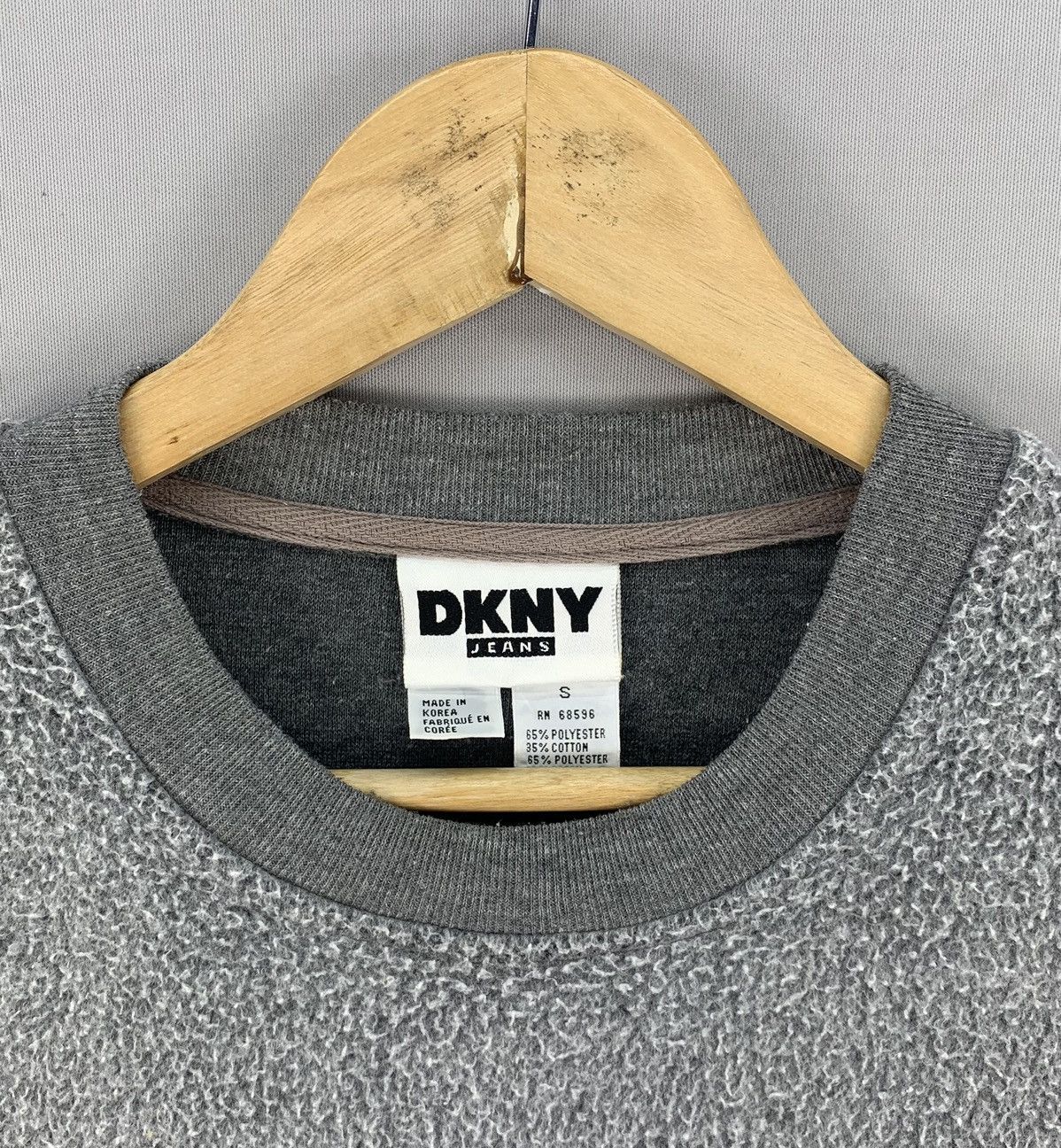 DKNY Vintage DKNY USA Baggy Pullover Oversize Sweatshirt Size US L / EU 52-54 / 3 - 5 Thumbnail