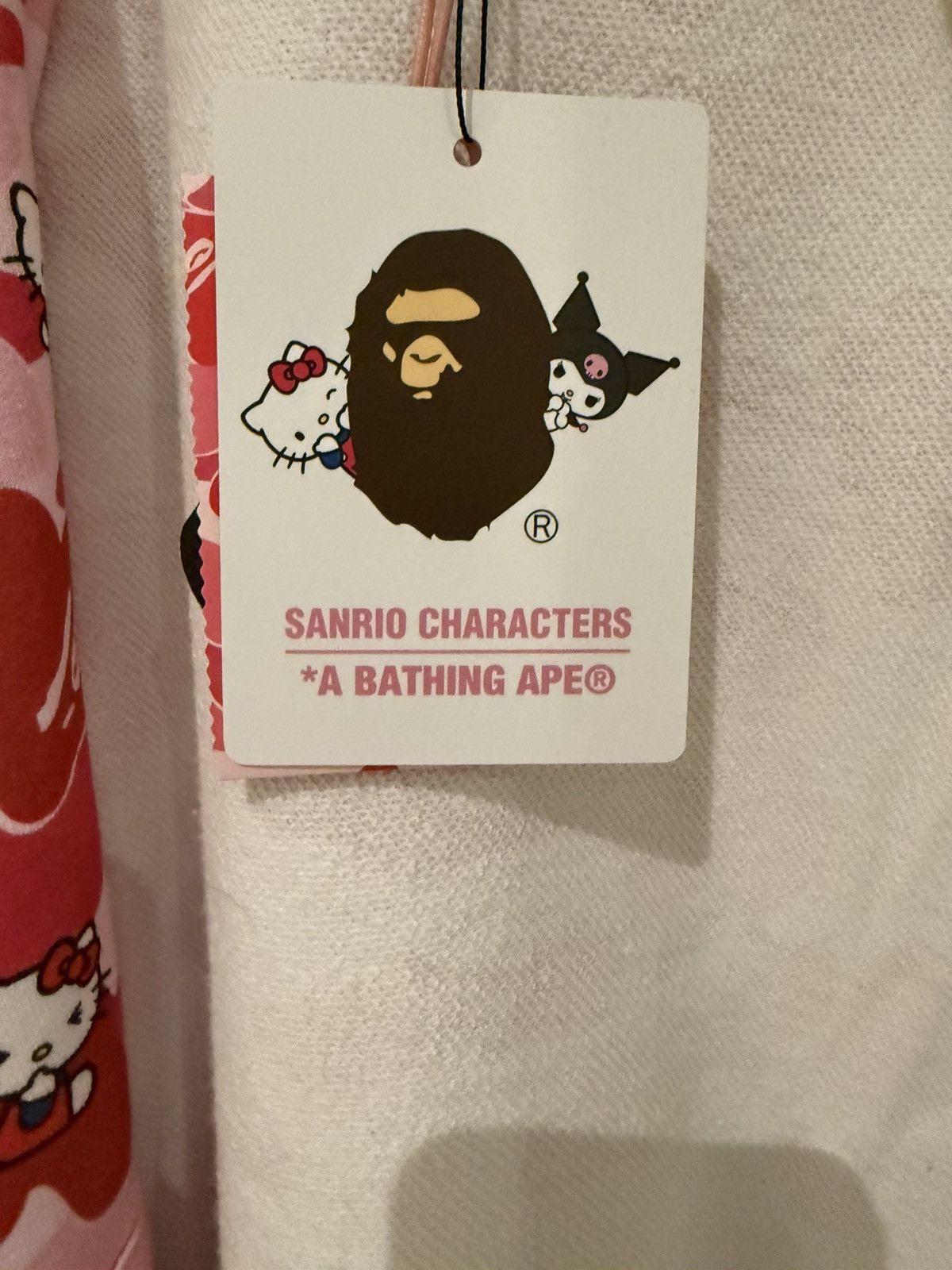 Bape Bape x Hello Kitty Pink Camo Zip Hoodie Size US XL / EU 56 / 4 - 6 Thumbnail