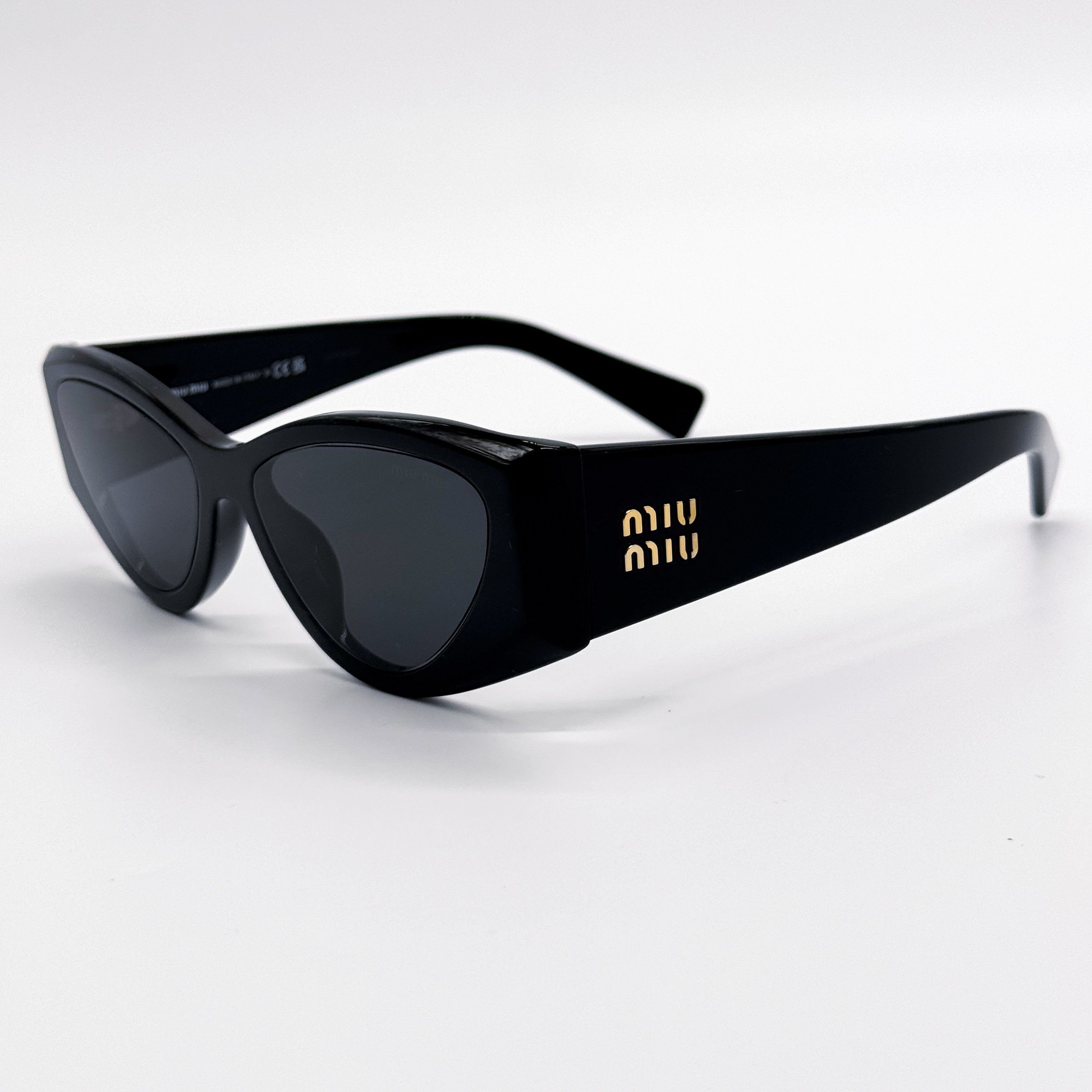 Miu Miu NEW MIU MIU MU06YS 1AB5S0 SUNGLASSES SMU 06Y 1AB5S0 BLACK Size ONE SIZE - 3 Thumbnail