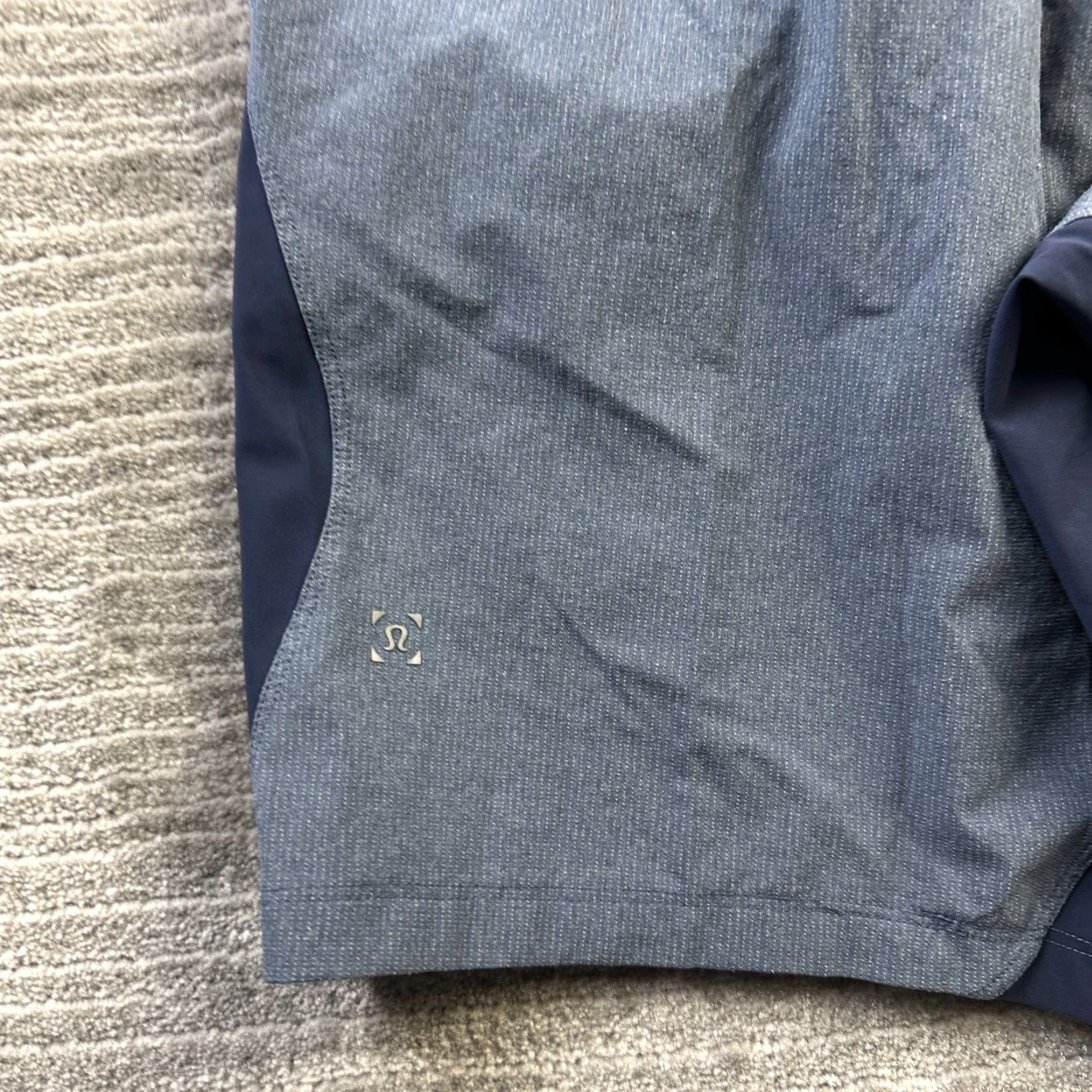 Lululemon Lululemon Shorts Mens S Blue Namaste At The Beach 9" Lined Drawstring Pockets 9" Inseam Athletic Activewear Size US 29 - 4 Thumbnail