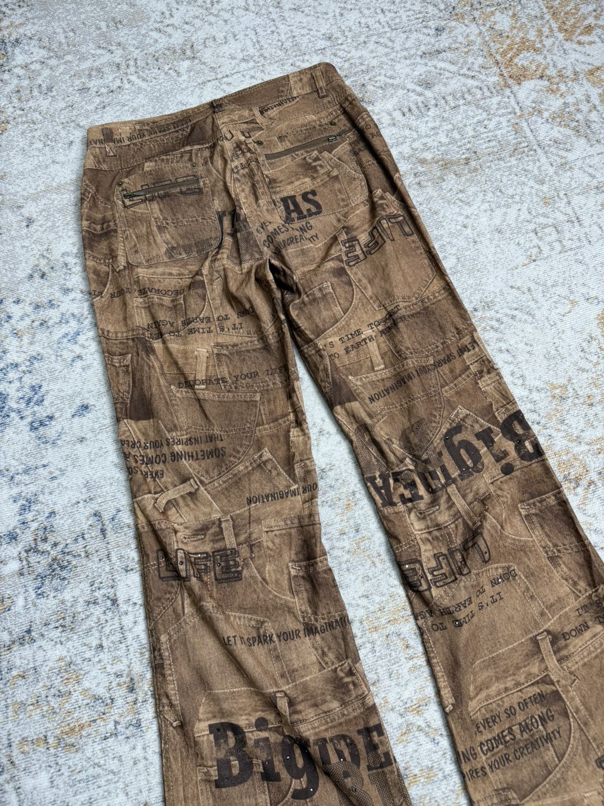 Tornado Mart La moda poji y2k style pants Size US 28 / EU 44 - 5 Thumbnail