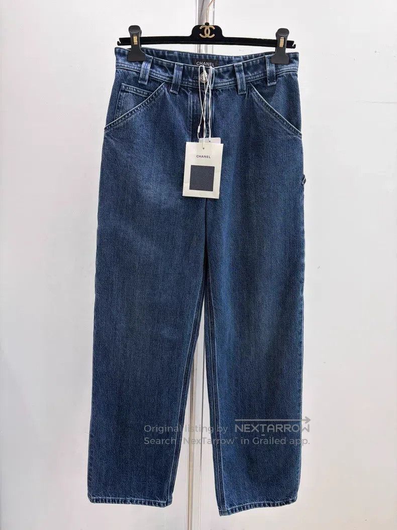 Chanel Chanel Blue Jeans Size 36" / US 14 / IT 50 - 1 Thumbnail