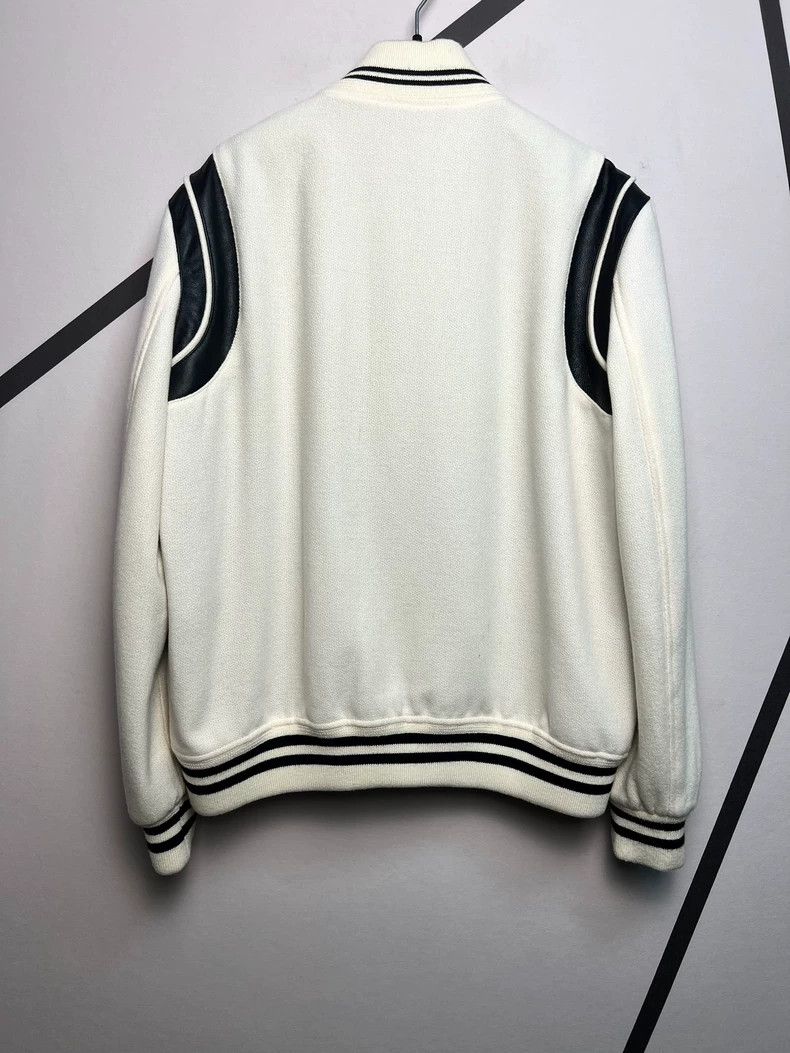 Saint Laurent Paris saint Laurent paris22 autumn and winter beige patchwork wo Size US L / EU 52-54 / 3 - 2 Thumbnail