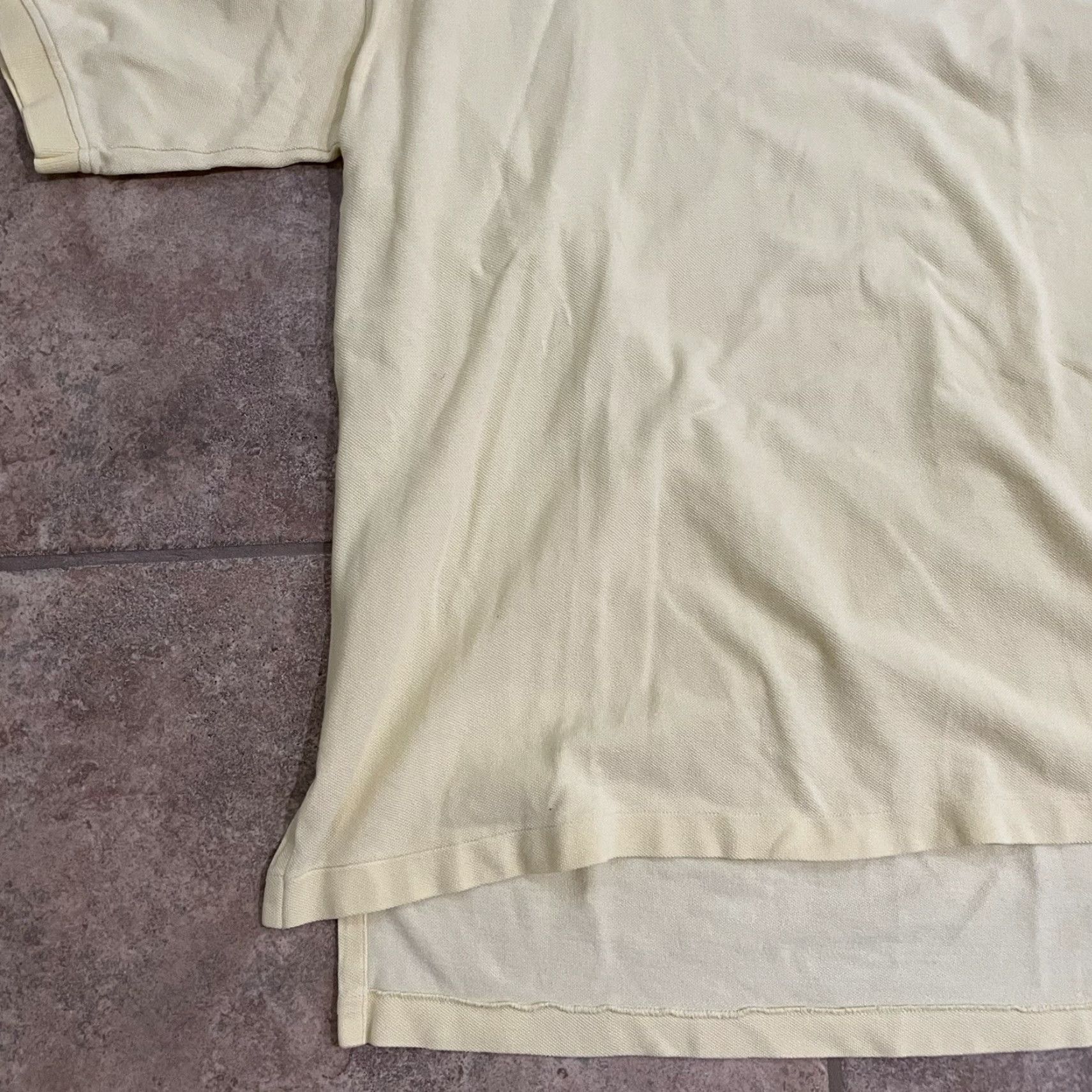 Vintage Pinehurst Collection The Centennial Polo Golf Shirt Mens L Yellow 100% Cotton Polo Shirt Mens L Yellow Golf Shirt Size US L / EU 52-54 / 3 - 3 Thumbnail