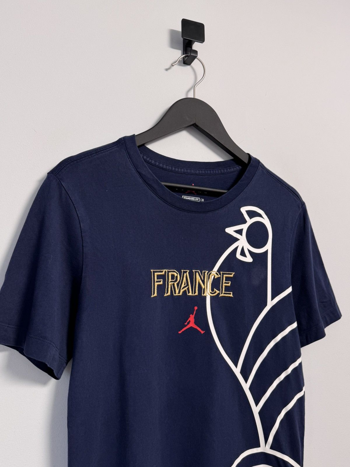 Jordan Brand Jordan France T-Shirt big logo y2k style Size US XS / EU 42 / 0 - 2 Thumbnail