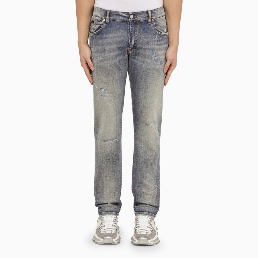 image of Dolce Gabbana O1D2Blof0324 Jeans In Light Blue, Men's