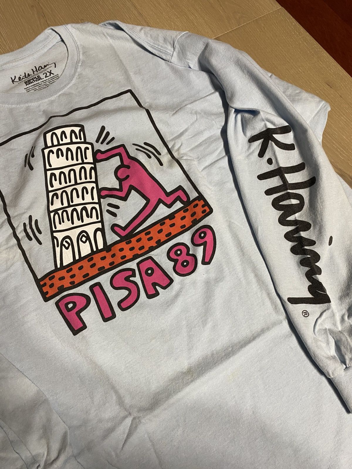 Keith Haring Keith Haring Pisa 89’ Shirt Size US XXL / EU 58 / 5 - 5 Thumbnail