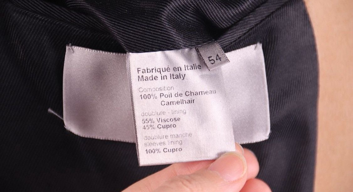 Dior Dior Homme FW2009 Camelhair Wool Heavy Coat Beige Size US L / EU 52-54 / 3 - 5 Thumbnail