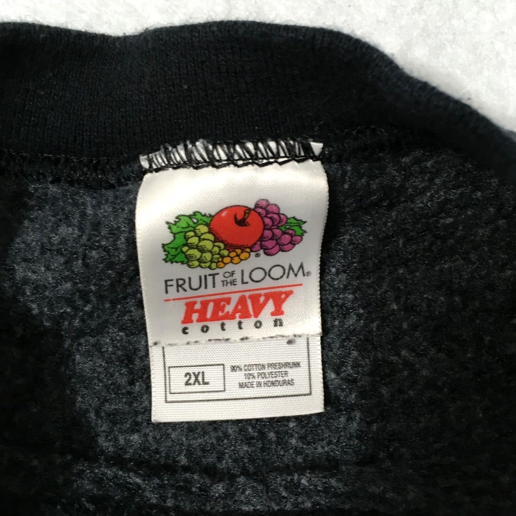 Fruit Of The Loom VINTAGE Jesus Hoodie BIBLE VERSE DANIEL 12:3 Christian Streetwear Church 2XL Black Cotton Polyester Fleece Embroidered Logo Pullover Hoodie Mens Size US XXL / EU 58 / 5 - 3 Thumbnail
