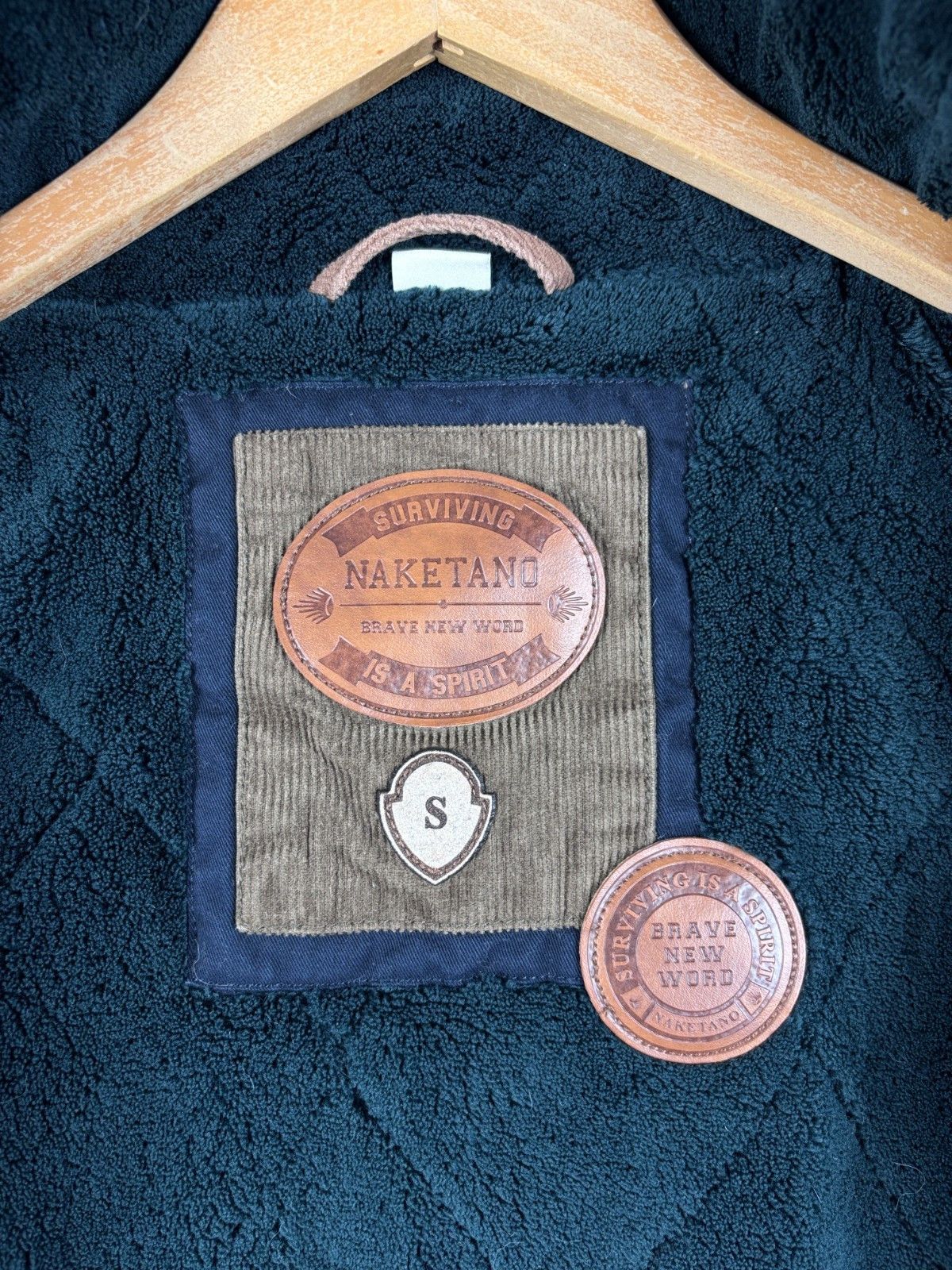 Naketano Naketano Vest Full Zip Insulated Fleece Jacket Blue Size S Size S / US 4 / IT 40 - 8 Thumbnail