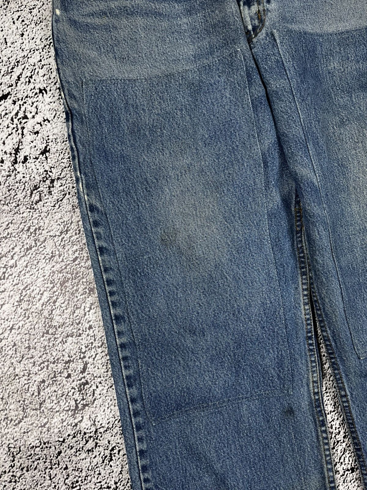 Vintage Vintage Y2K faded double knee workwear Carhartt style jeans Size US 38 / EU 54 - 4 Thumbnail