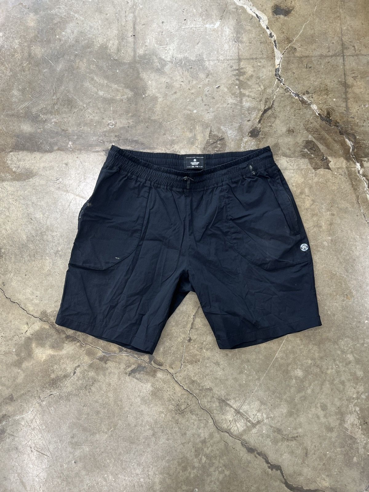 Reigning Champ Reigning Champ Black Running Shorts XXL Size US 38 / EU 54 - 2 Thumbnail