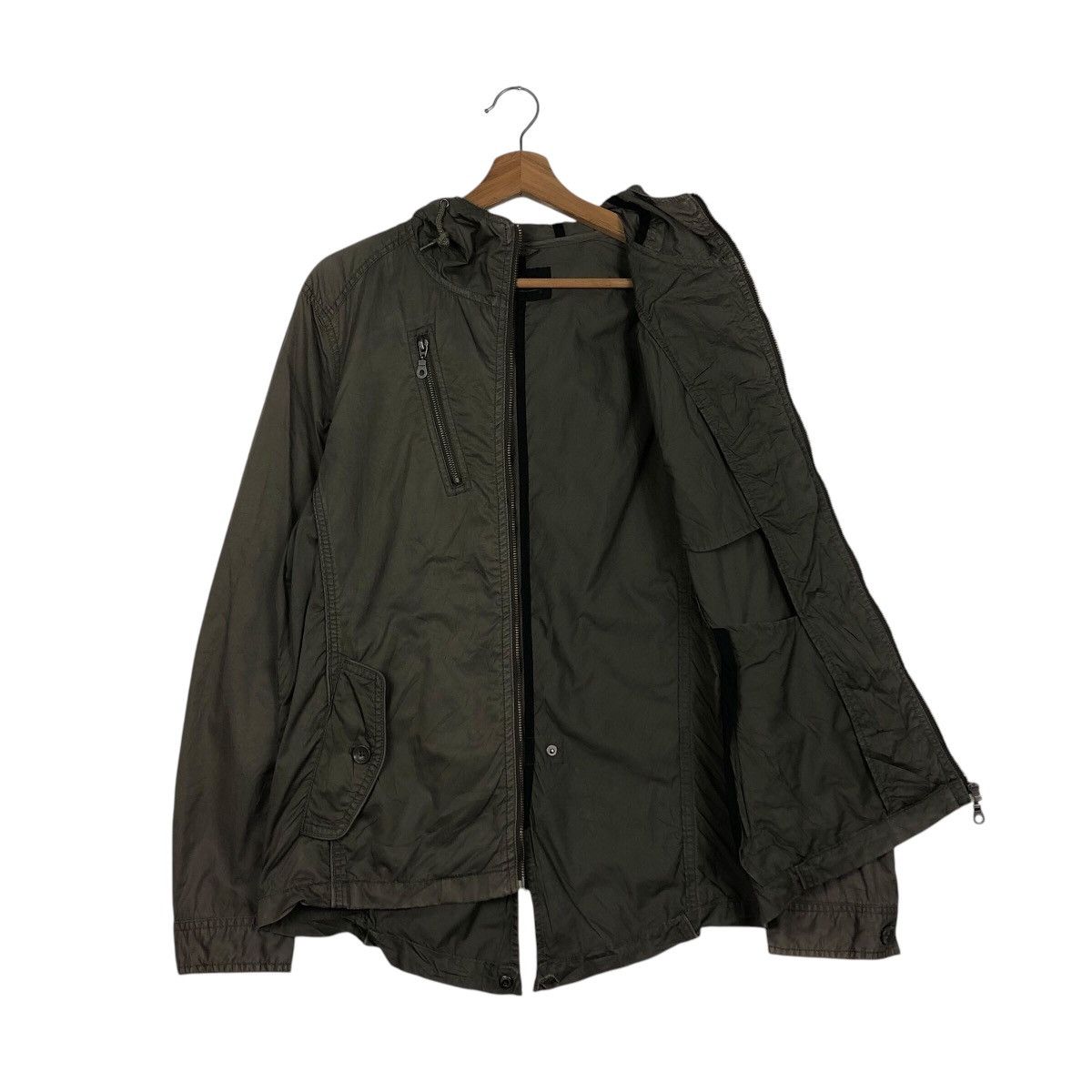 Japanese Brand 📌Vintage Chore Military Biker Jacket Von Dutch Cargo Pockets Size US L / EU 52-54 / 3 - 14 Thumbnail