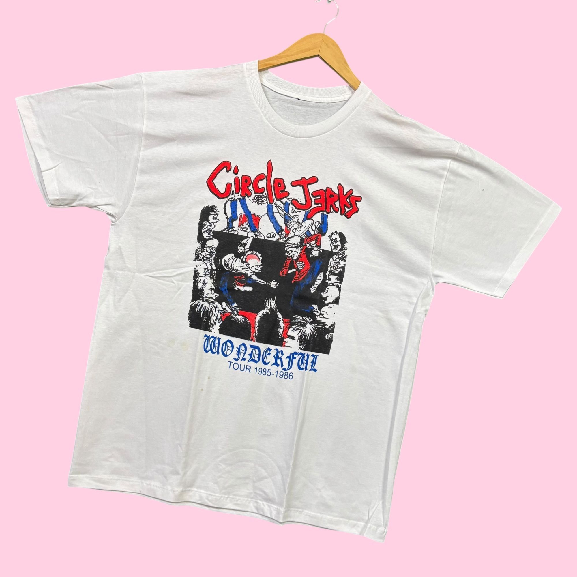 Band Tees Circle Jerks Wonderful Hardcore Punk Band Tee XL Size US XL / EU 56 / 4 - 3 Thumbnail