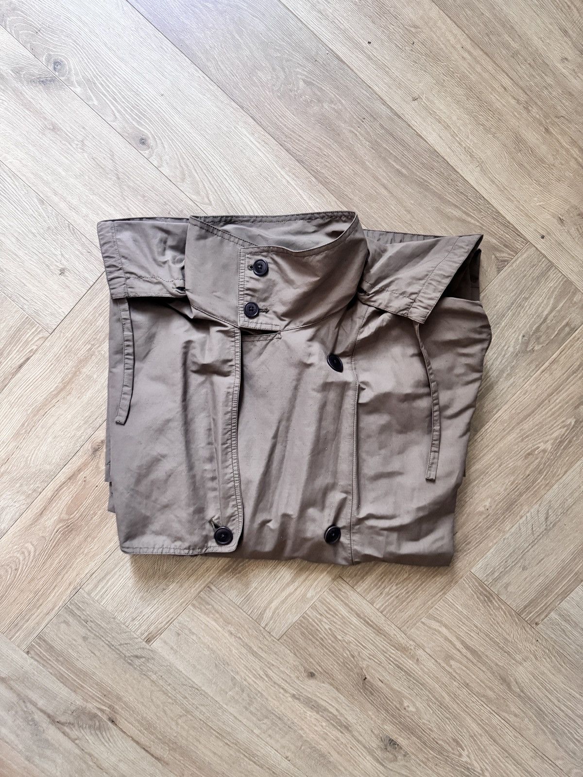 Lemaire Lemaire Hooded Trench Coat – Brown – Size M Size US M / EU 48-50 / 2 - 6 Thumbnail