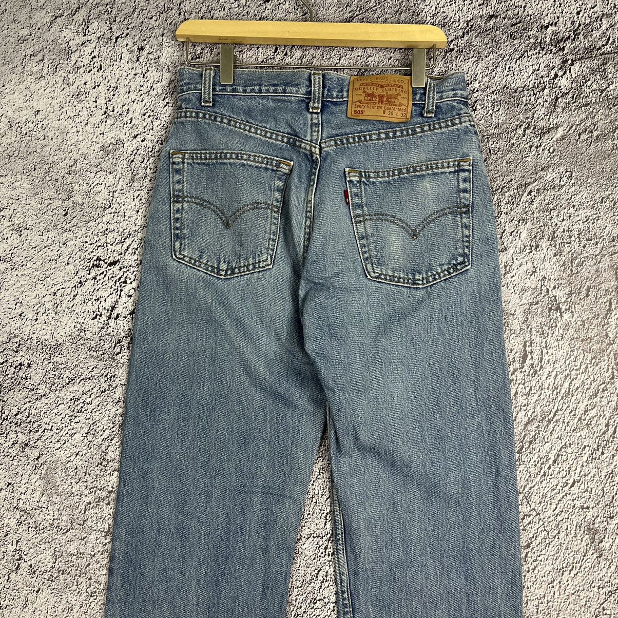 Designer × Levi's × Levi's Vintage Clothing ⭐️VINTAGE⭐️ Levi’s 505 Strauss & CO light blue Jeans Size US 30 / EU 46 - 5 Thumbnail